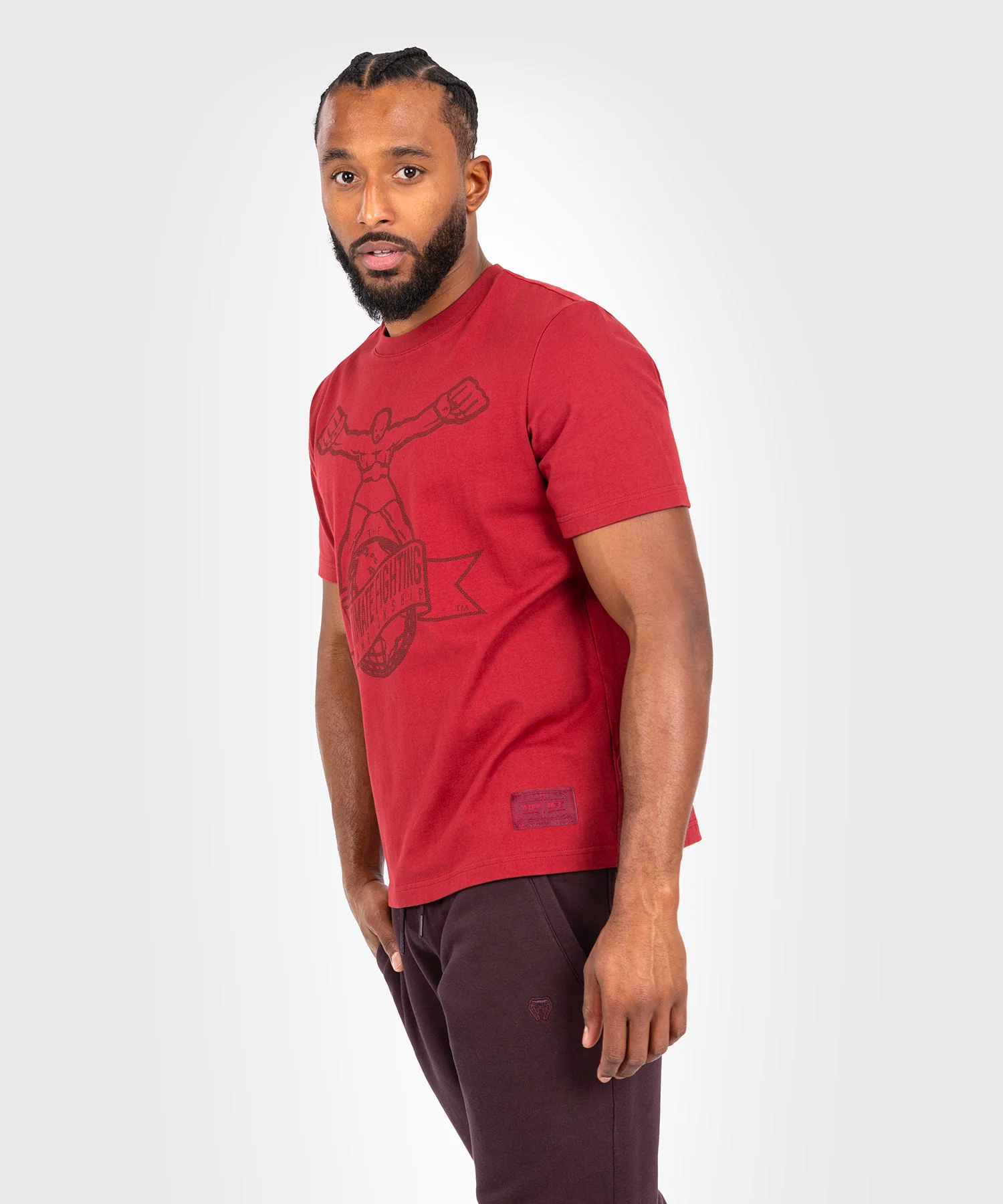 T-Shirt UFC by Venum Ulti-Man - Bordeaux - Image 2