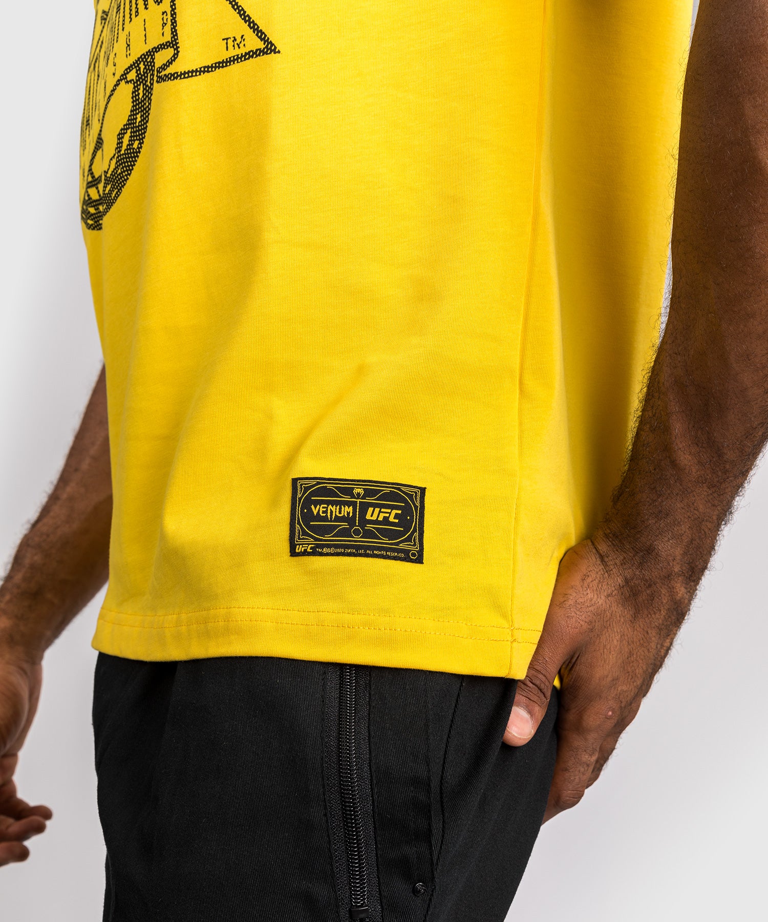 T-shirt UFC by Venum Ulti-man - Jaune - Image 5