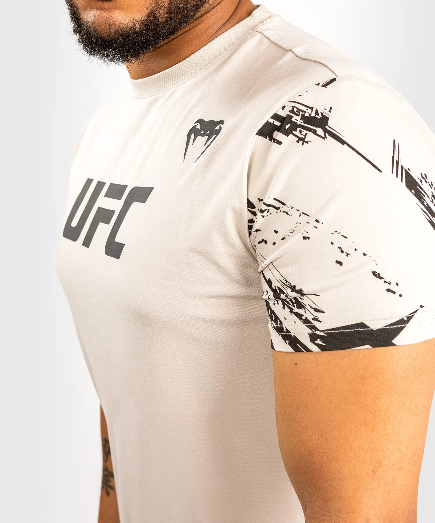 T-Shirt UFC Venum Authentic Fight Week 2.0 - Manches Courtes - Sable - Image 6