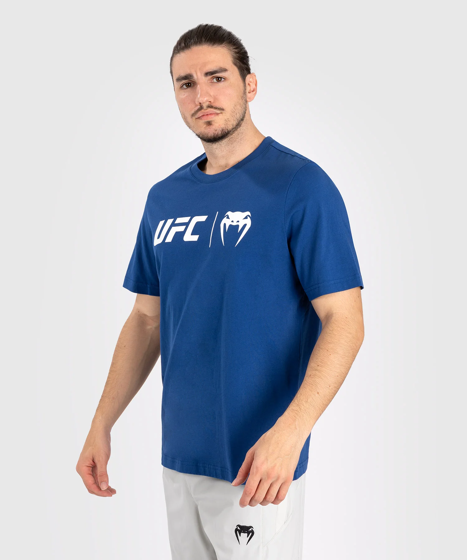 T-Shirt UFC Venum Classic - Bleu marine/blanc - Image 2