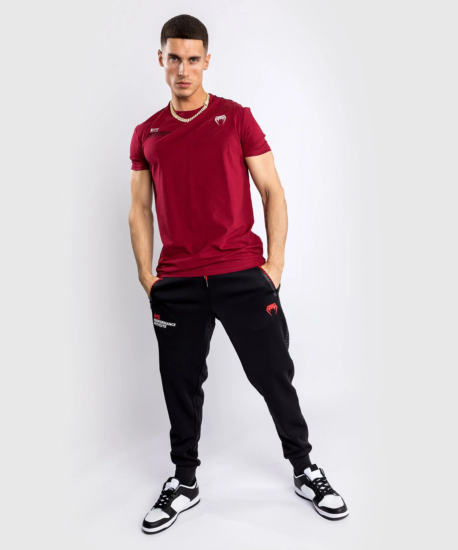 T-Shirt UFC Venum Performance Institute - Rouge - Image 2