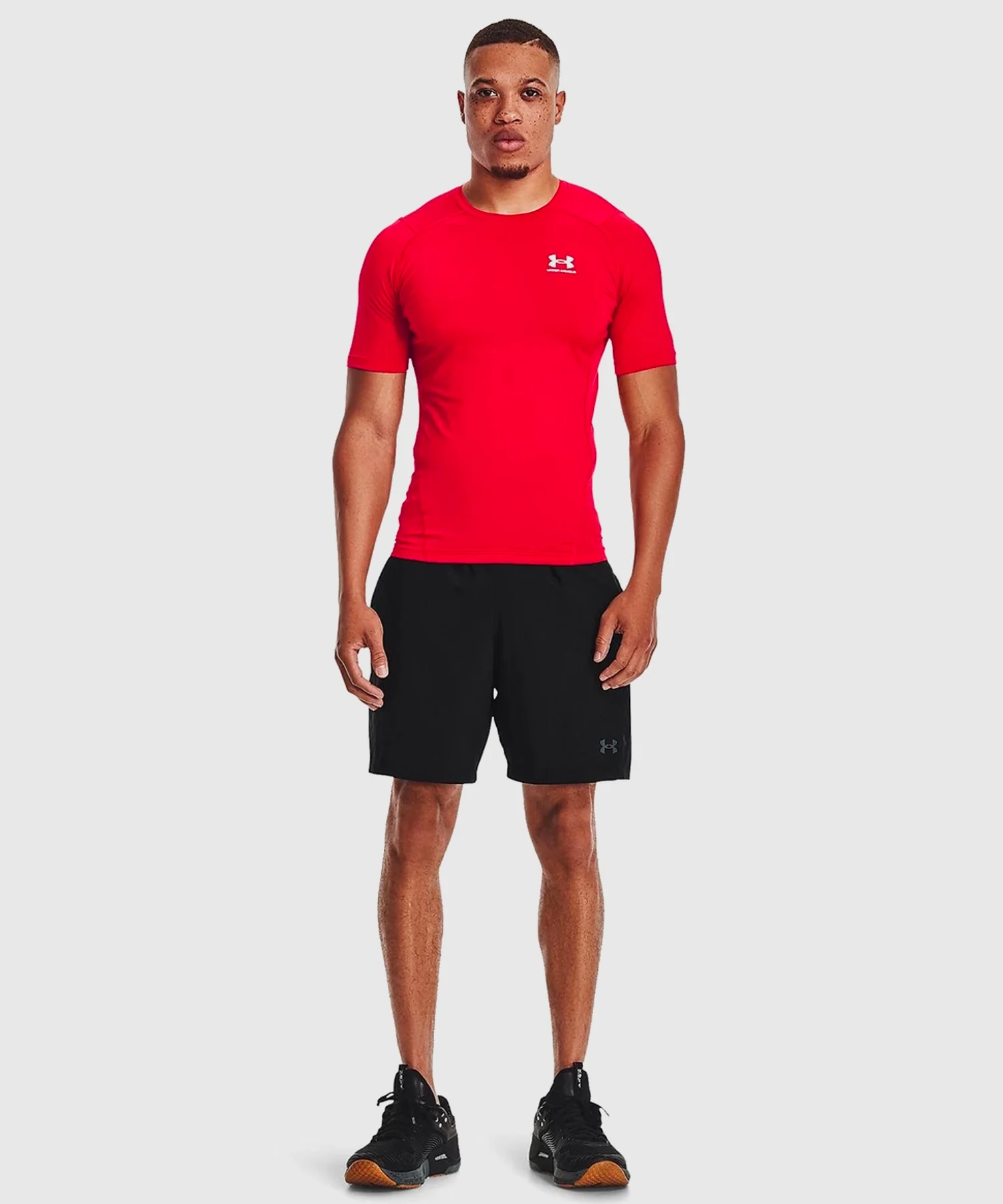 T-Shirt Under Armour Heatgear® Armour - Rouge - Image 3