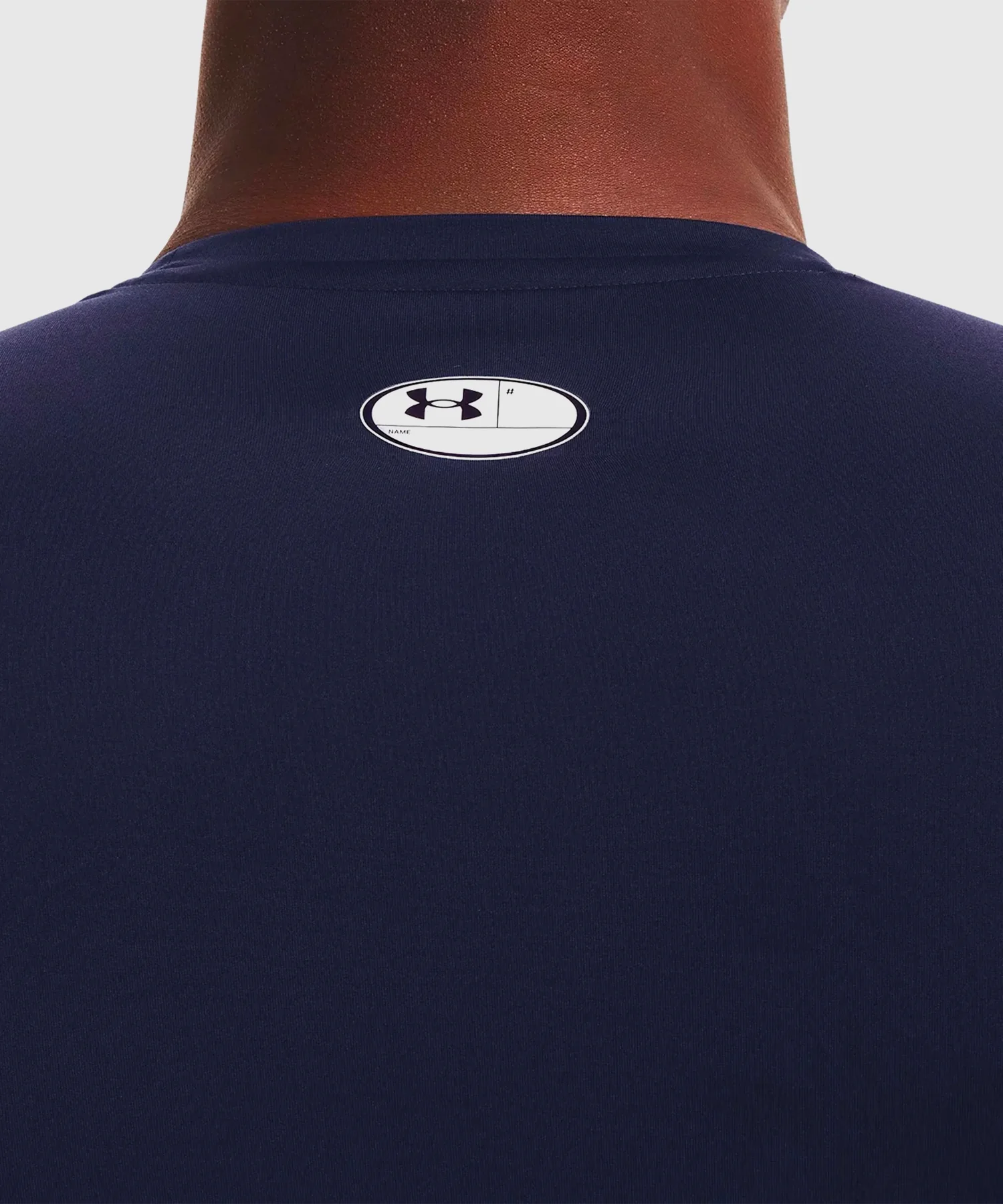 T-Shirt Under Armour Heatgear® Armour - Bleu Marine - Image 4