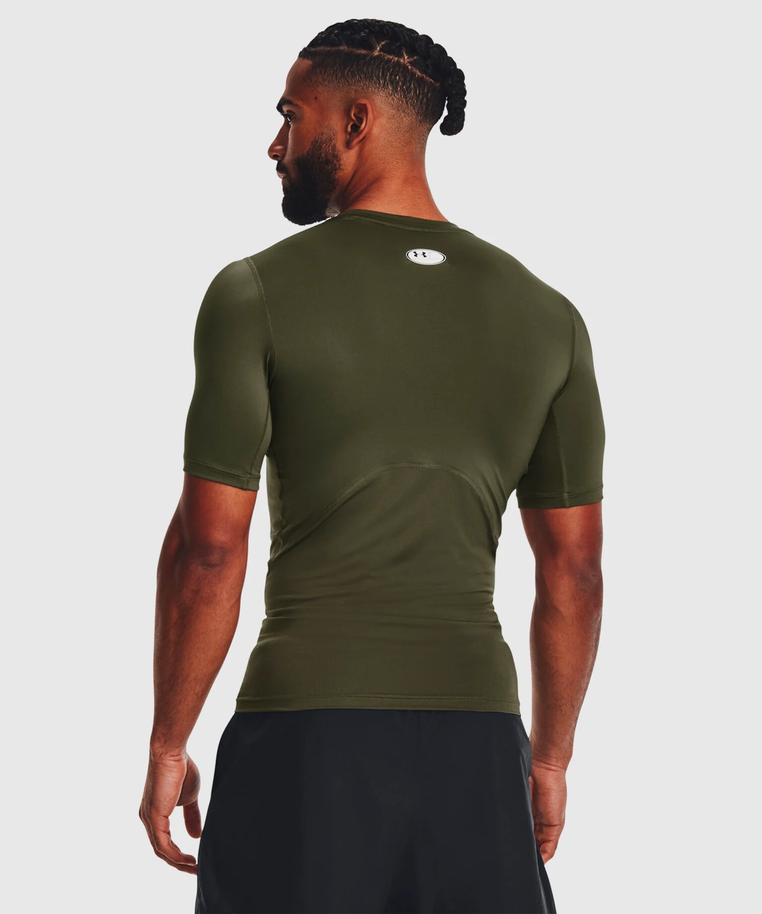 T-Shirt Under Armour Heatgear® Armour - Kaki - Image 2