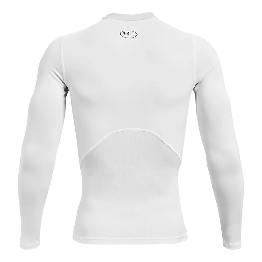 T-shirt Under Armour HeatGear® Armour - Manches Longues - Blanc - Image 4