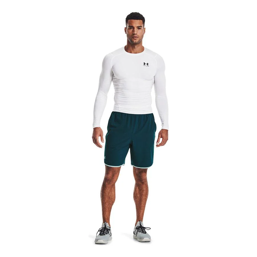 T-shirt Under Armour HeatGear® Armour - Manches Longues - Blanc - Image 6