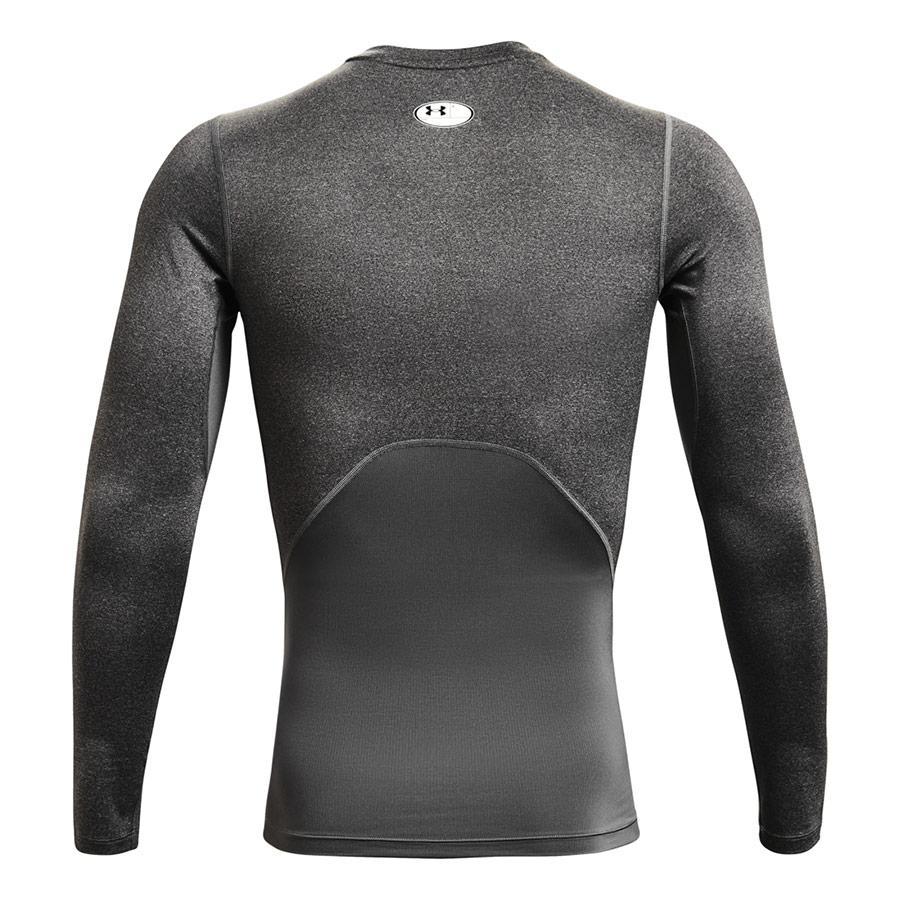 T-shirt Under Armour HeatGear® Armour - Manches Longues - Gris - Image 4