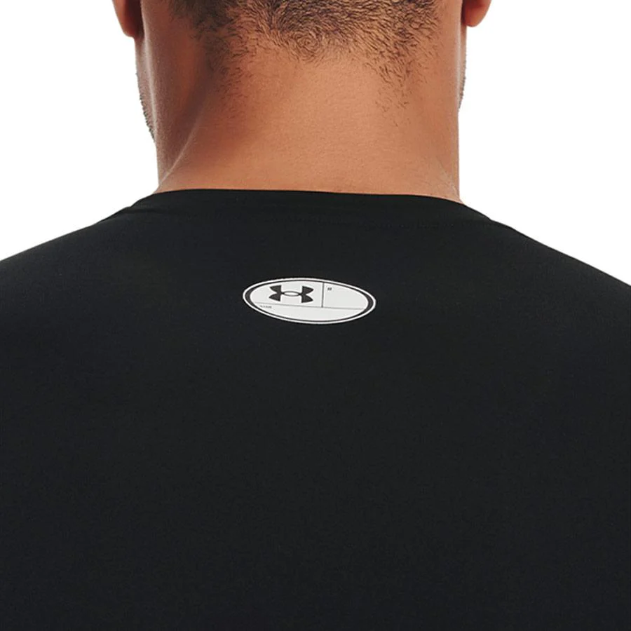 T-shirt Under Armour HeatGear® Armour - Manches Longues - Noir - Image 5