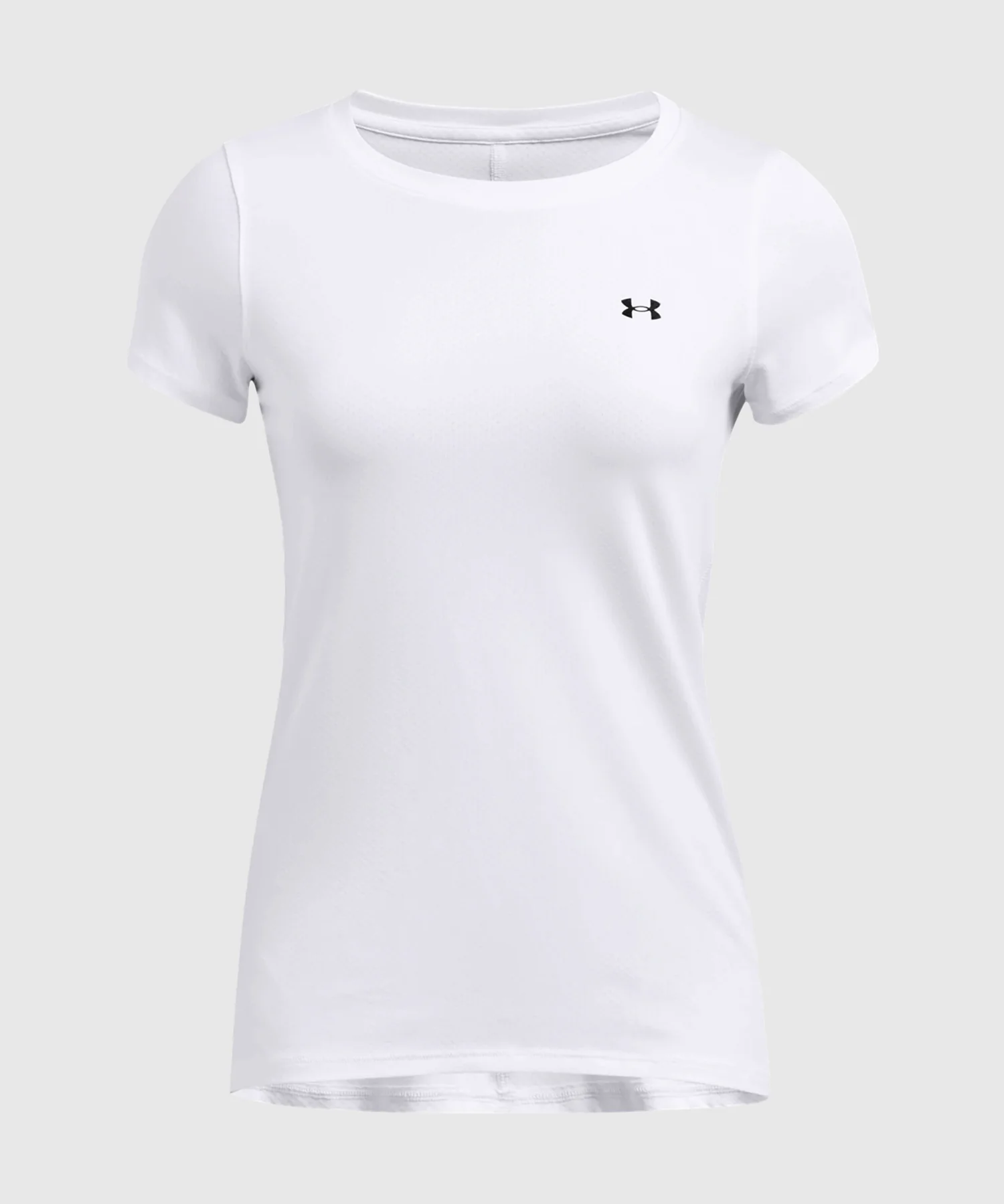 T-Shirt Under Armour Heatgear® Armour Pour Femme - Blanc - Image 3