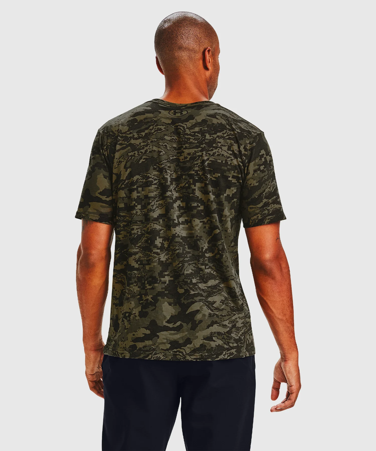 T-Shirt Under Armour Ua Abc Camo - Kaki - Image 2