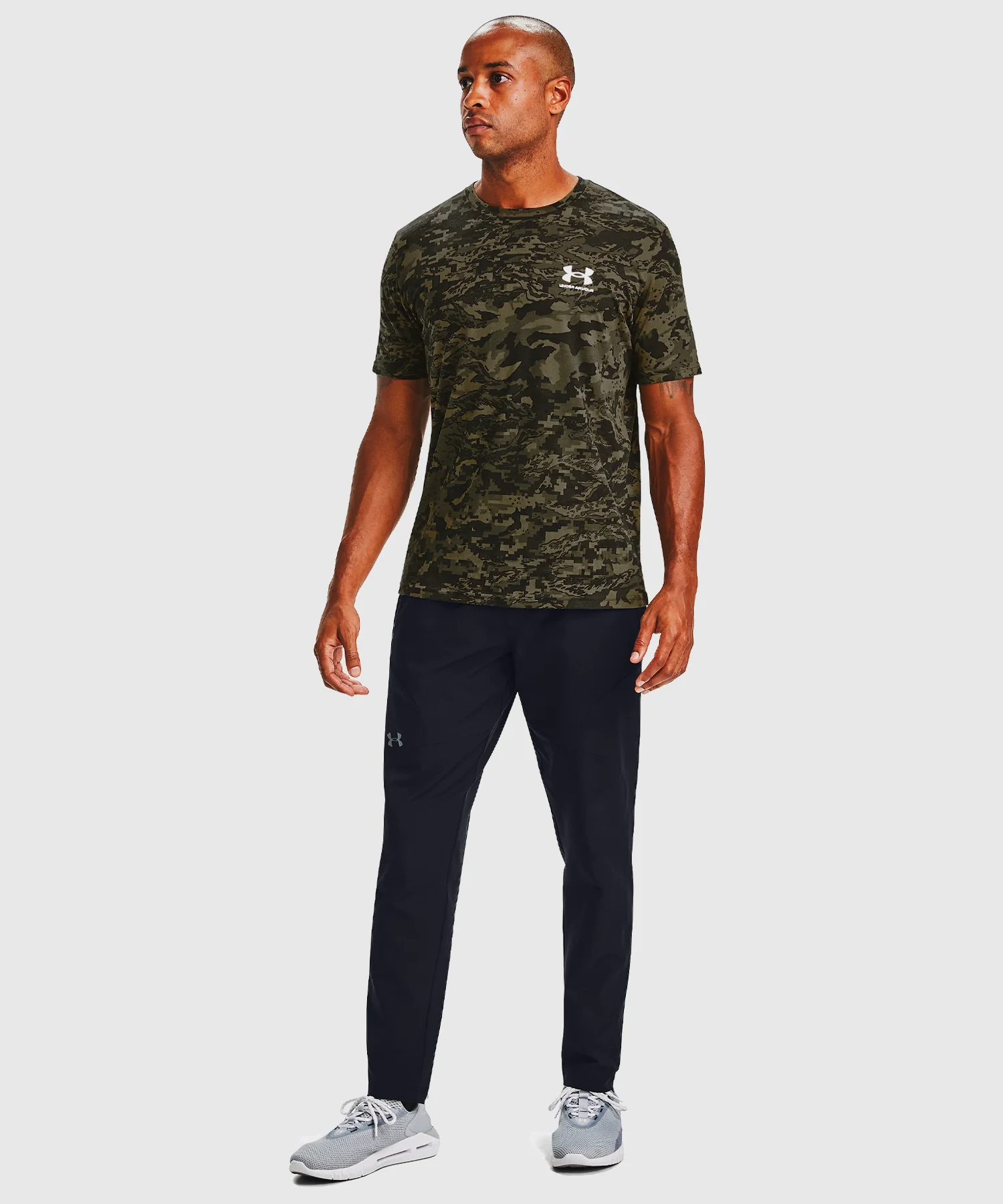 T-Shirt Under Armour Ua Abc Camo - Kaki - Image 3