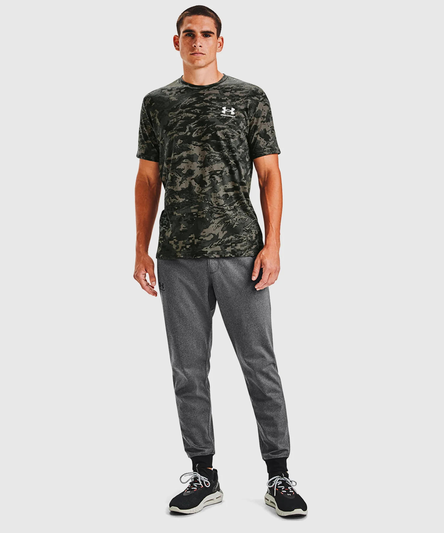T-Shirt Under Armour Ua Abc Camo - Vert - Image 3