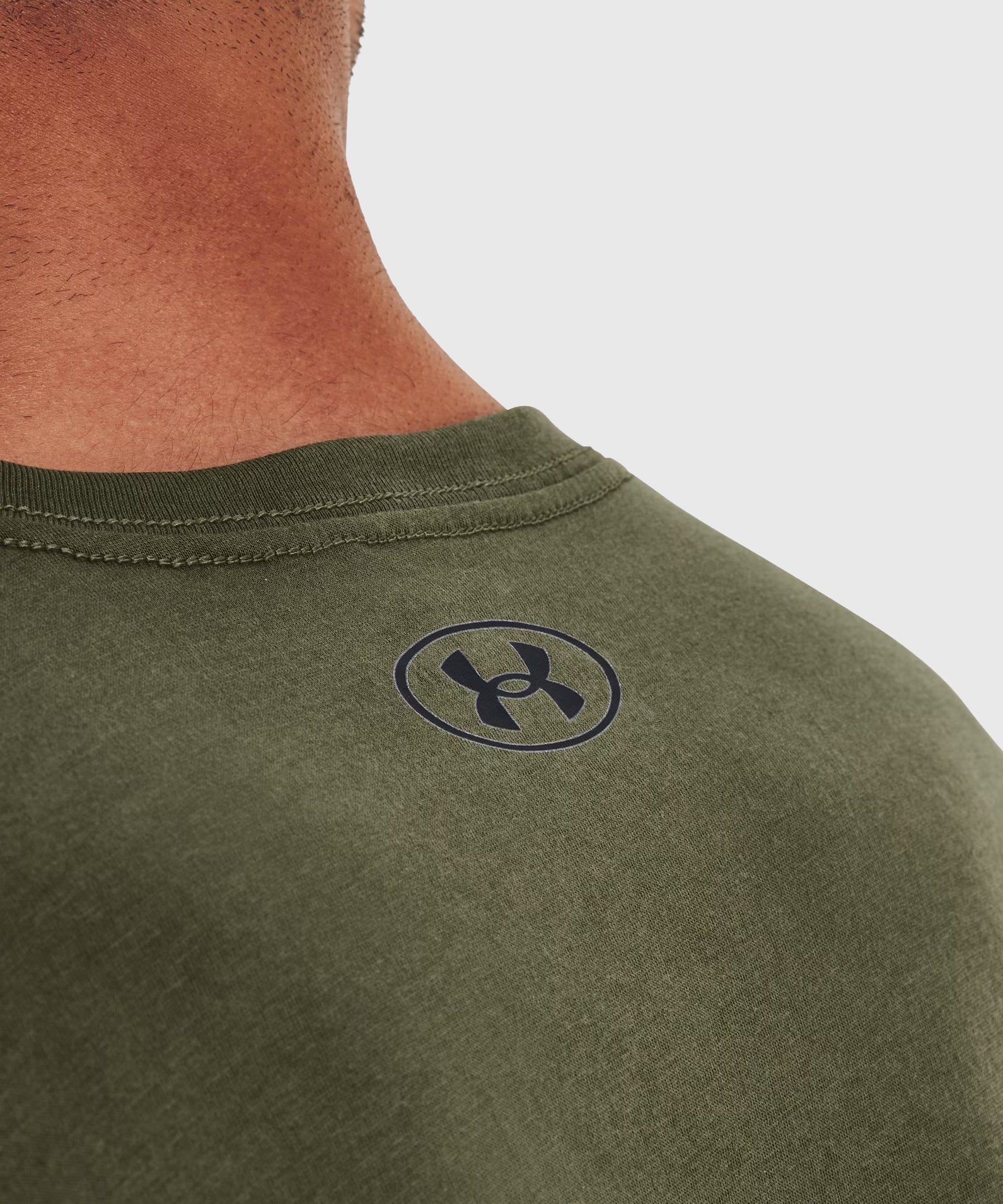 T-Shirt Under Armour Ua Sportstyle - Kaki - Image 4