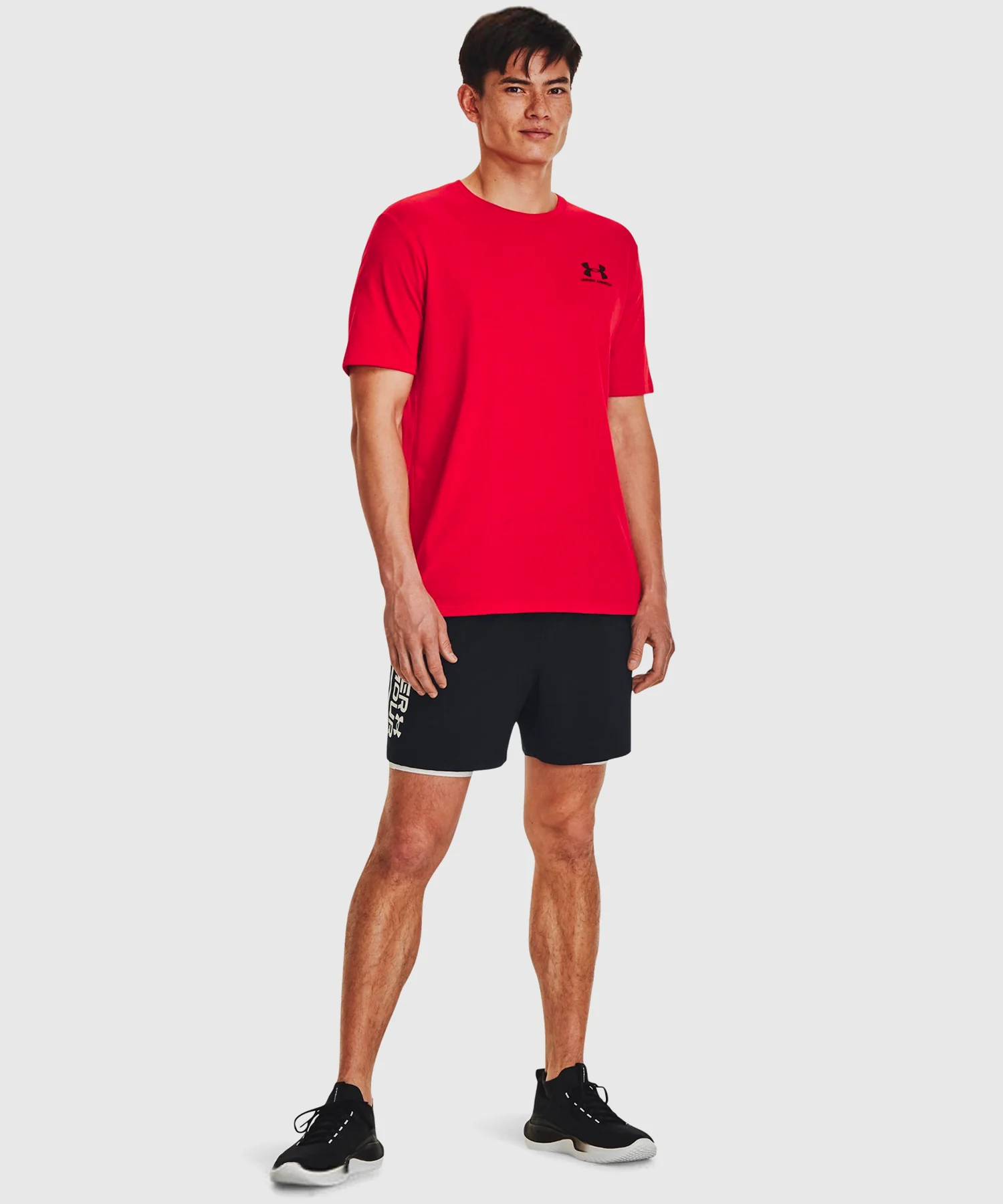 T-Shirt Under Armour Ua Sportstyle - Rouge - Image 3