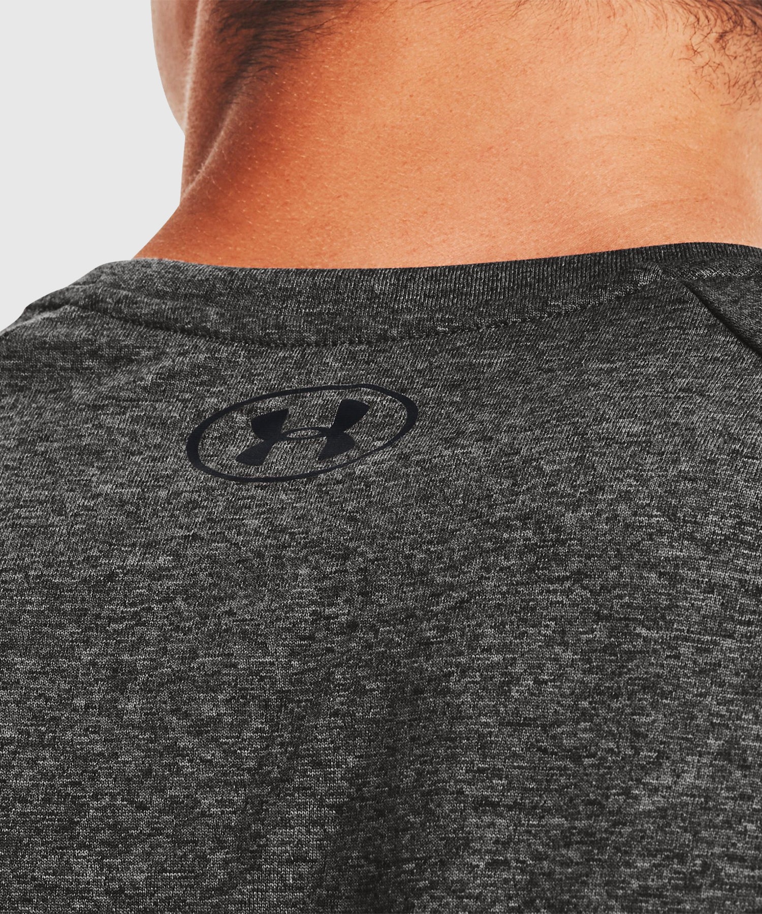 T-Shirt Under Armour Ua Tech™ 2.0 - Gris Carbon Chiné - Image 4