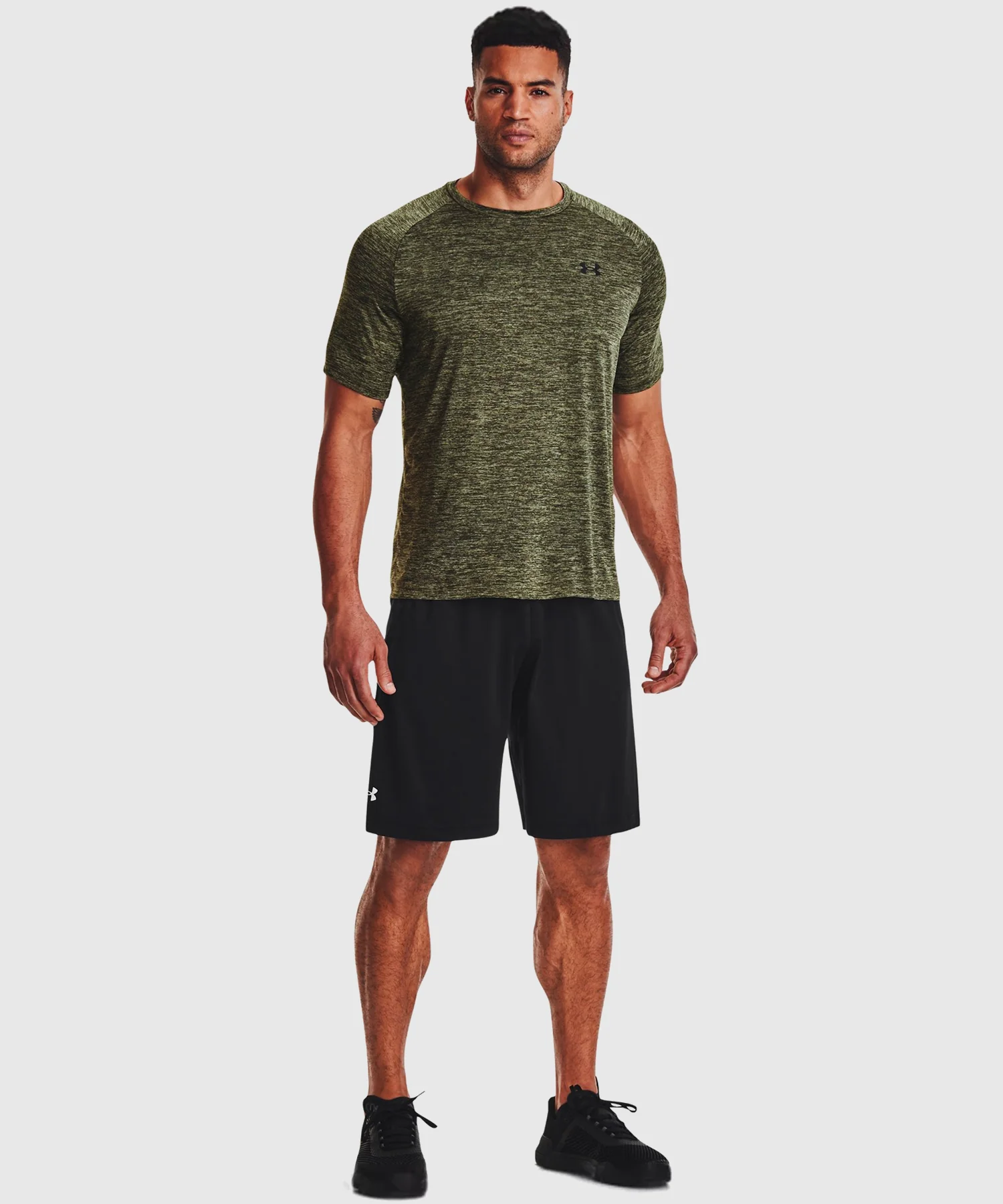 T-Shirt Under Armour Ua Tech™ 2.0 - Kaki Chiné - Image 3