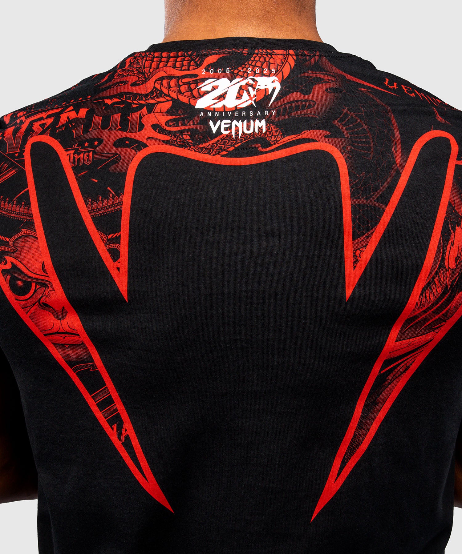 T-shirt Venum 20th Anniversary - Noir/Rouge - Image 5