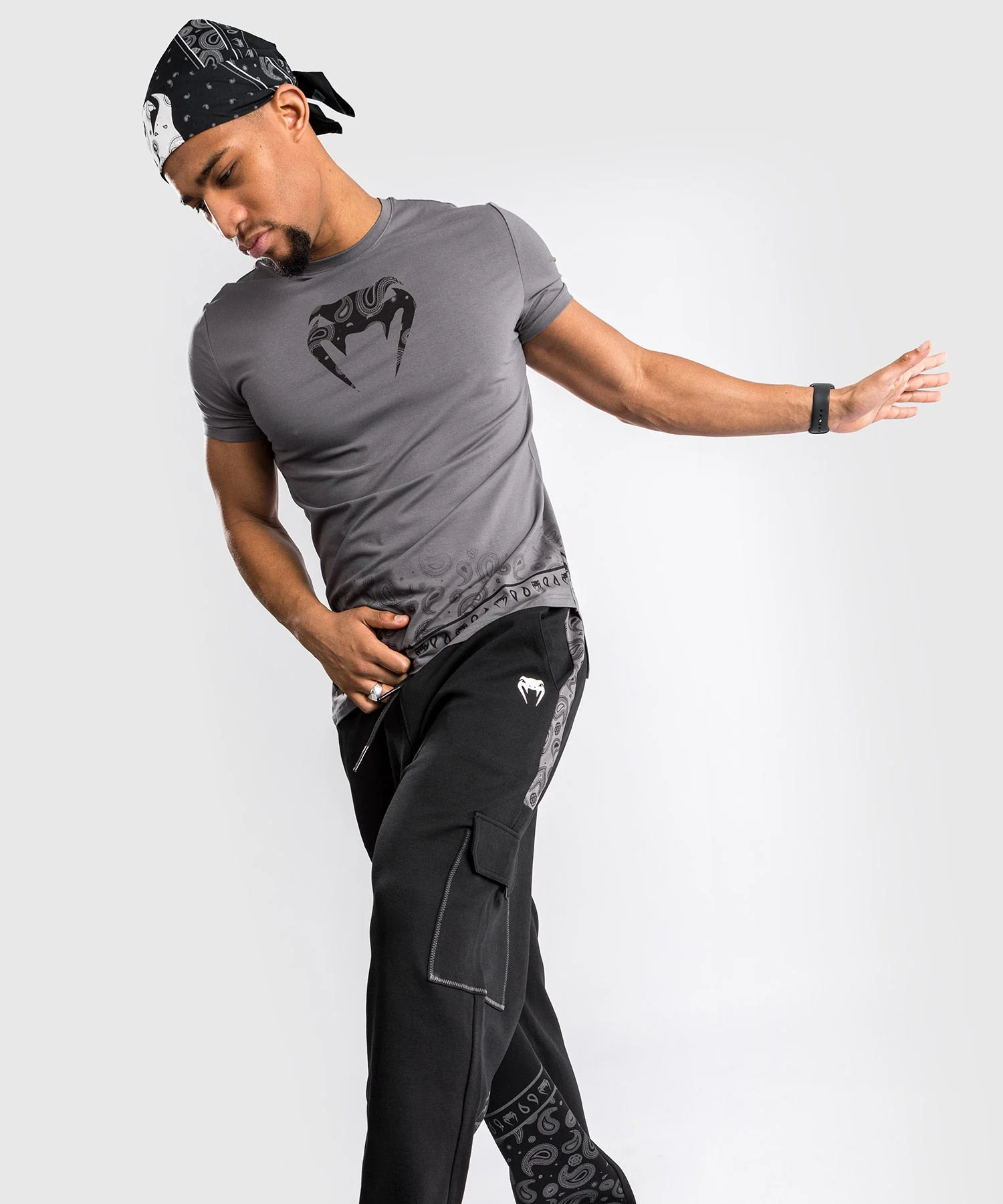 T-Shirt Venum Cali 34 Interference -  Gris Foncé - Image 5