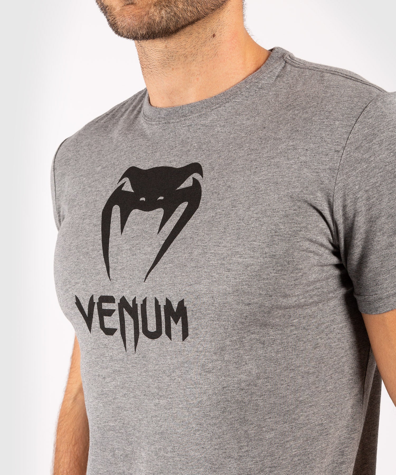 T-shirt Venum Classic - Gris Chiné - Image 5