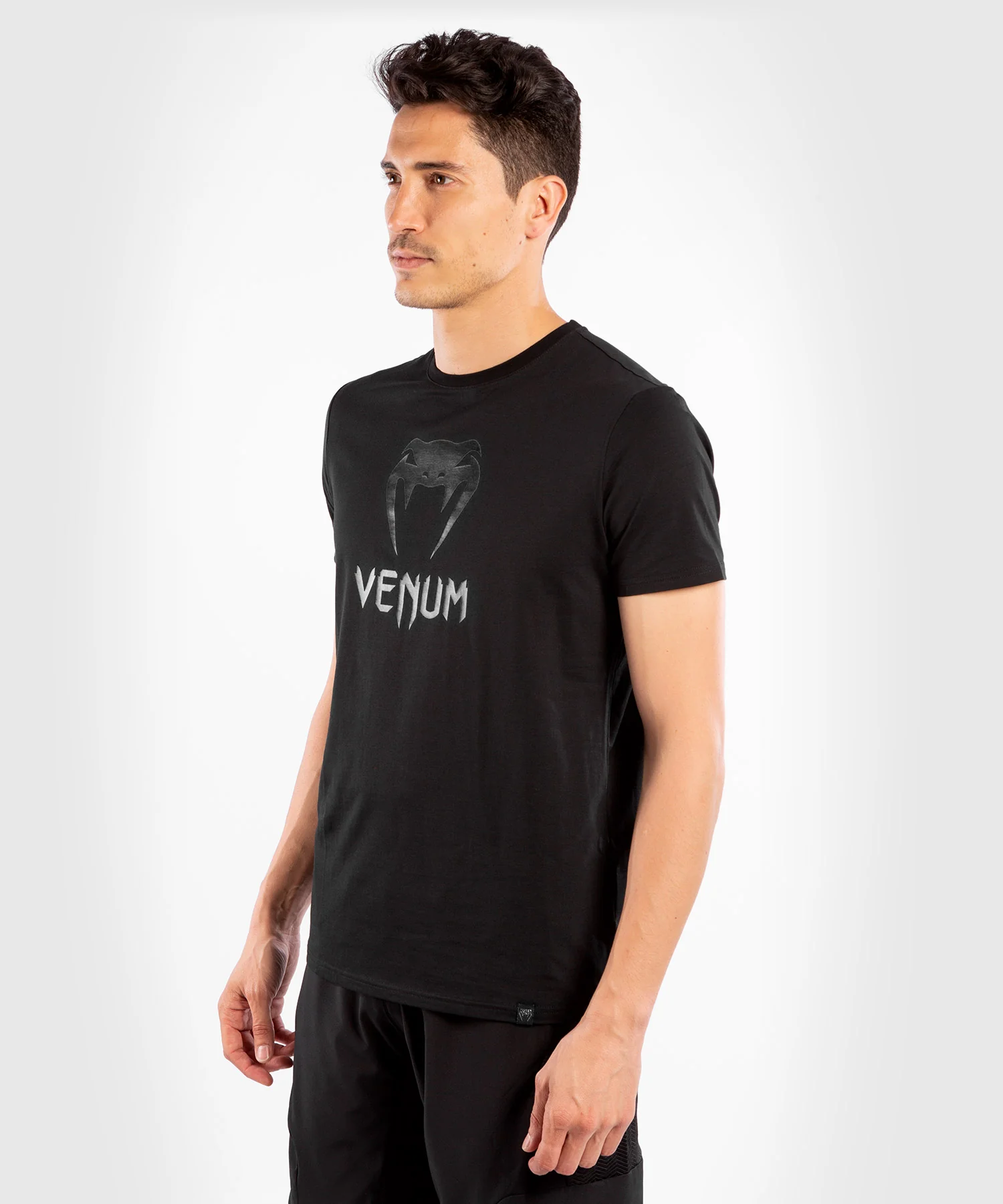 T-shirt Venum Classic - Noir/Noir - Image 2