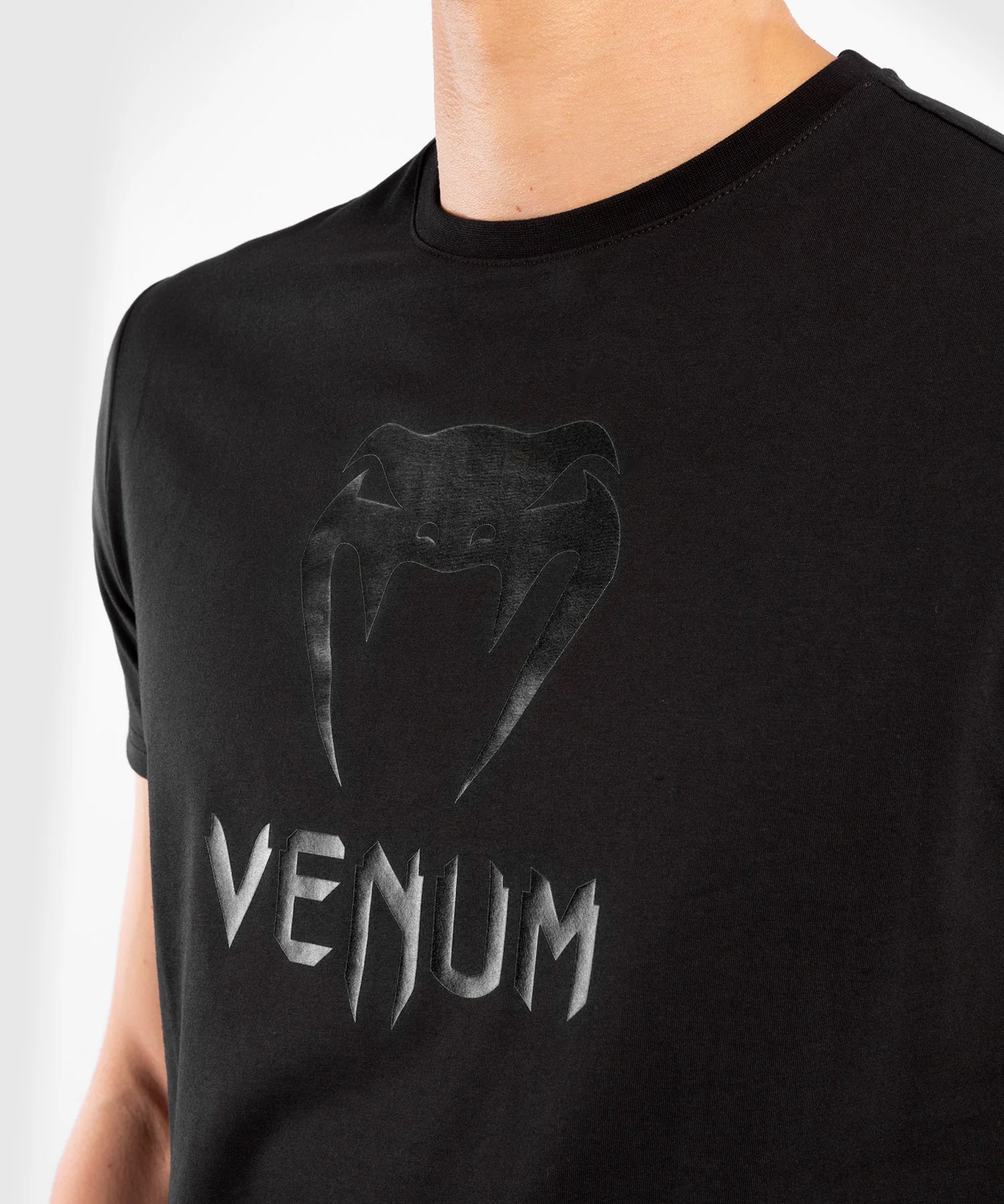 T-shirt Venum Classic - Noir/Noir - Image 5