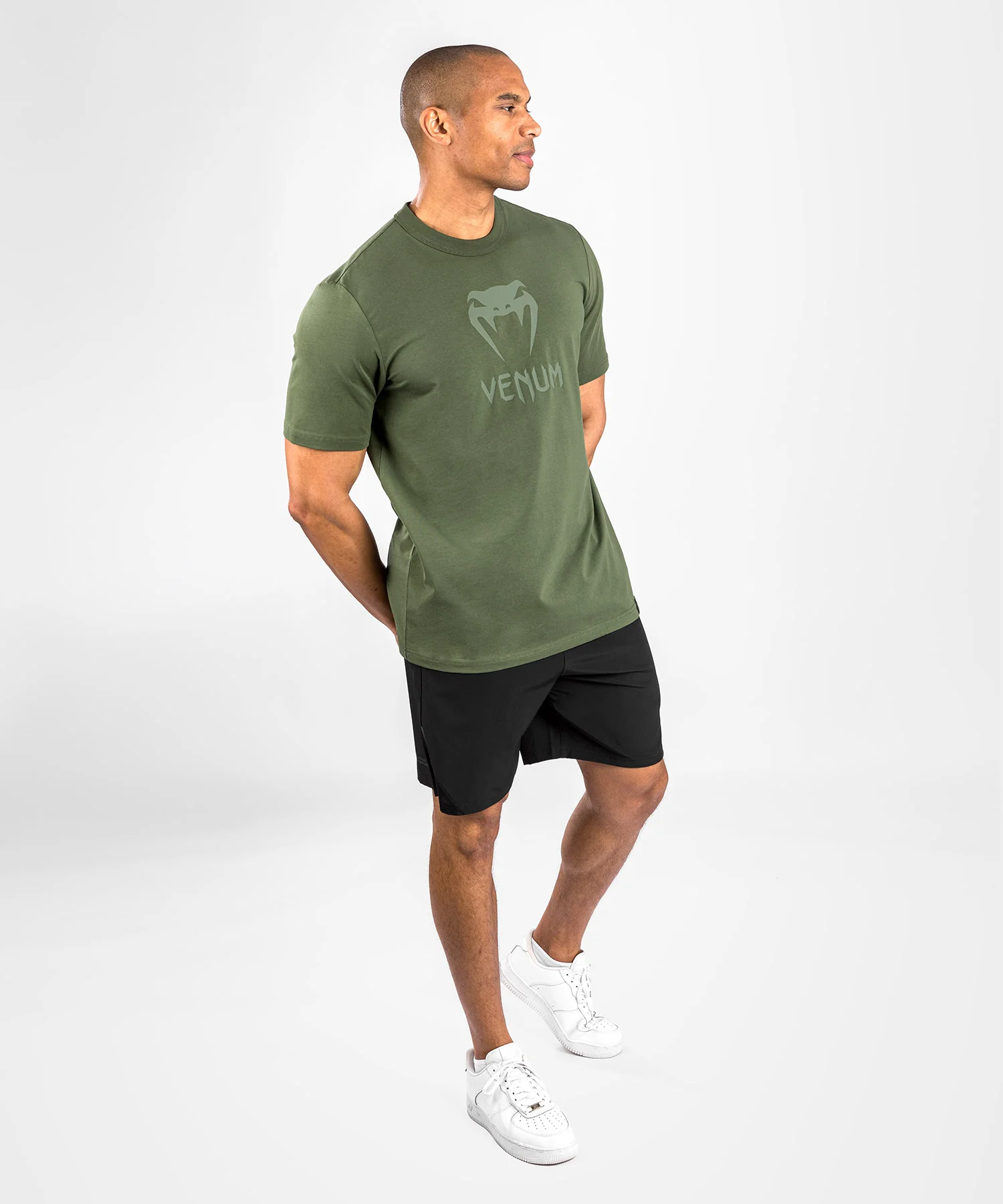 T-Shirt Venum Classic - Vert/Vert - Image 4