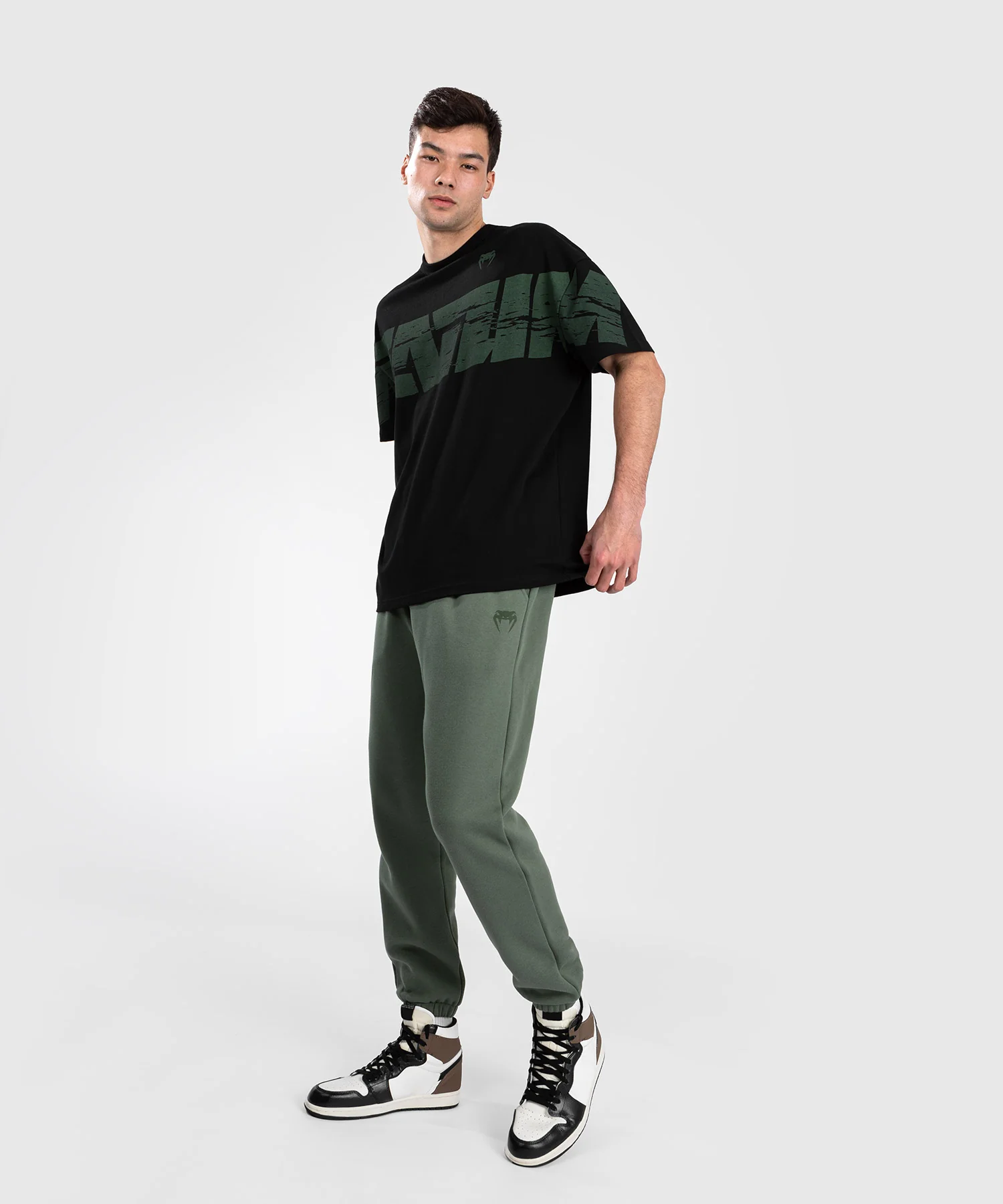 T-shirt Venum Connect XL - Noir/Vert - Image 6