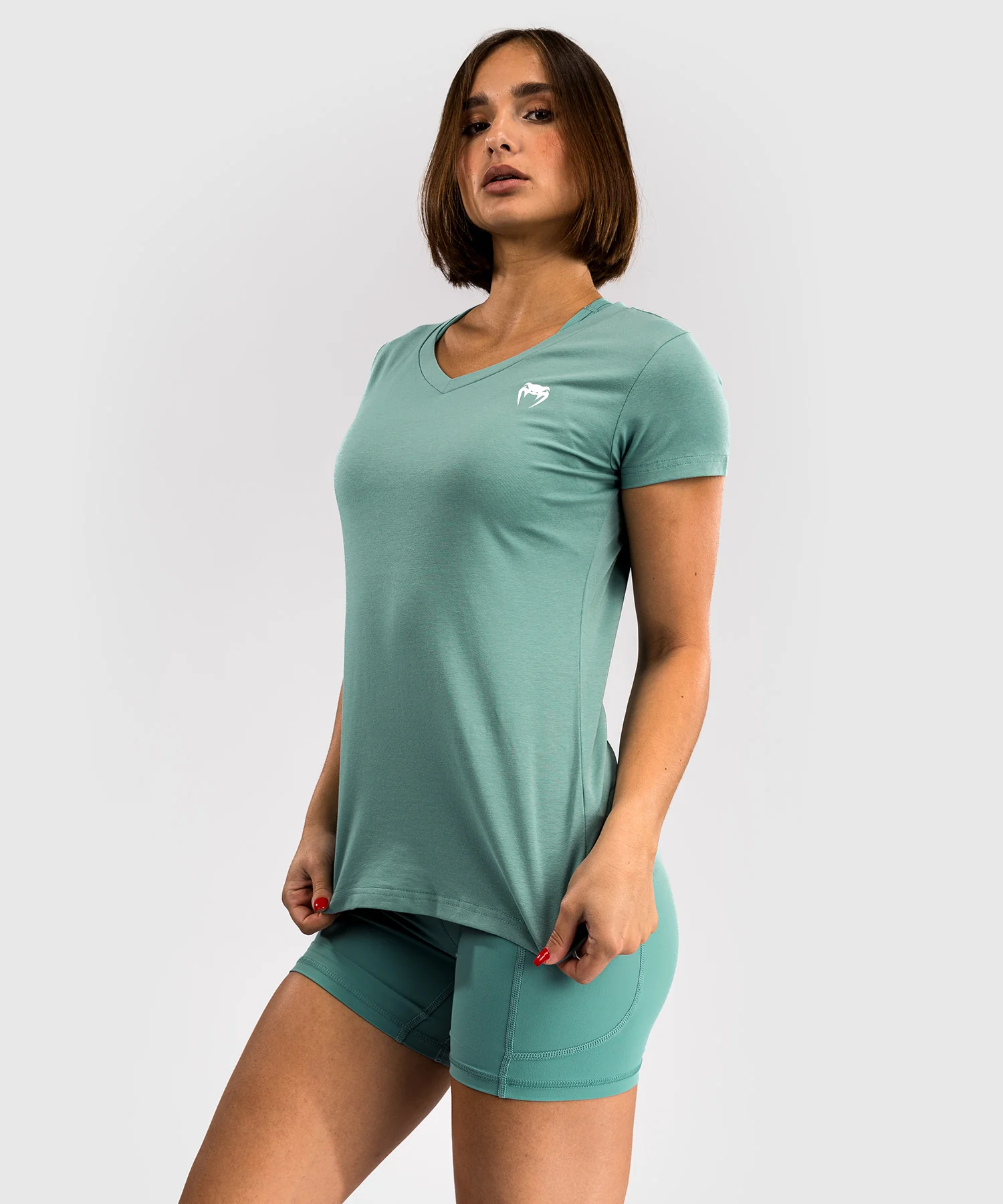 T-Shirt Venum Essential pour Femmes - Vert d'Eau - Image 2