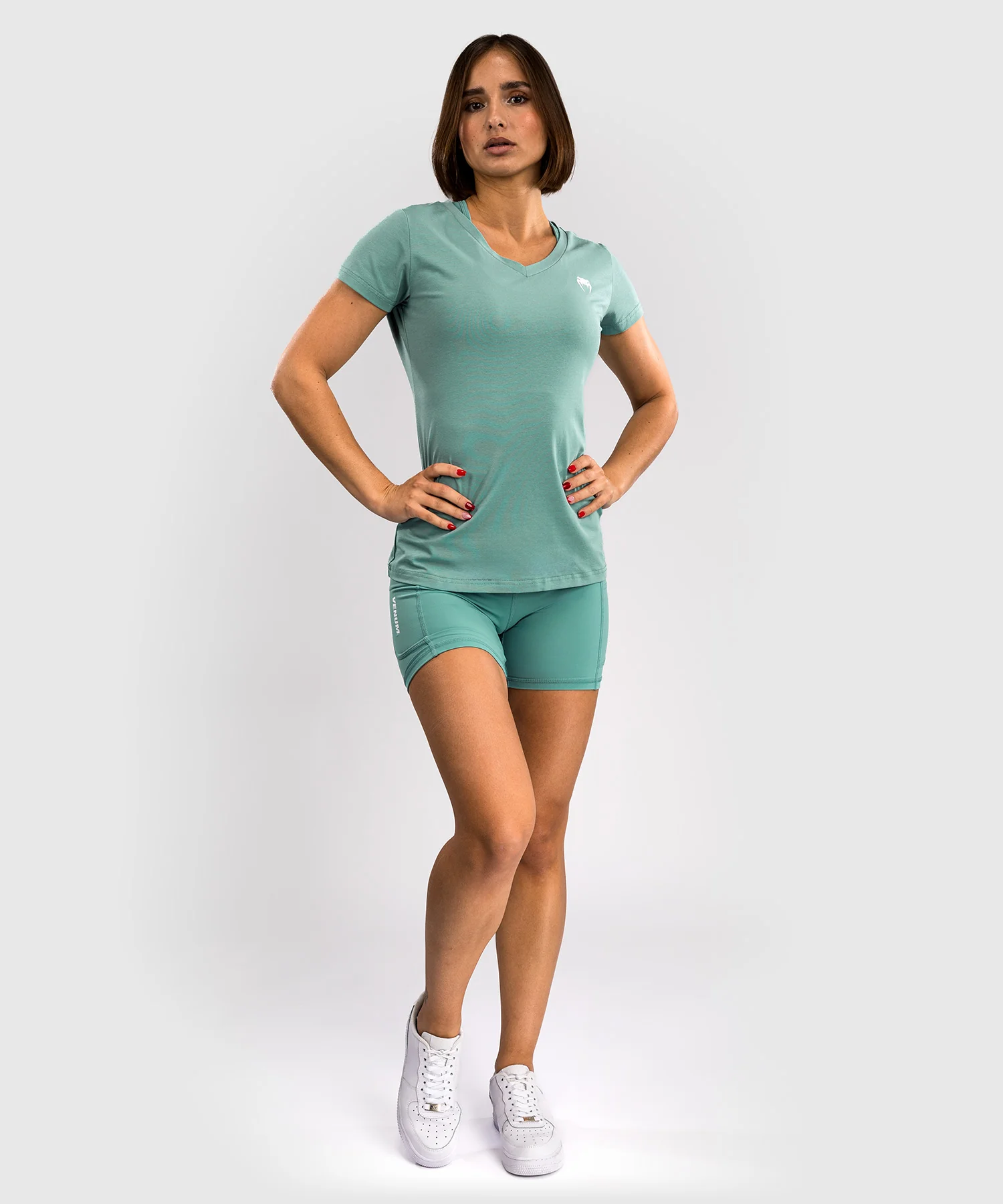 T-Shirt Venum Essential pour Femmes - Vert d'Eau - Image 6