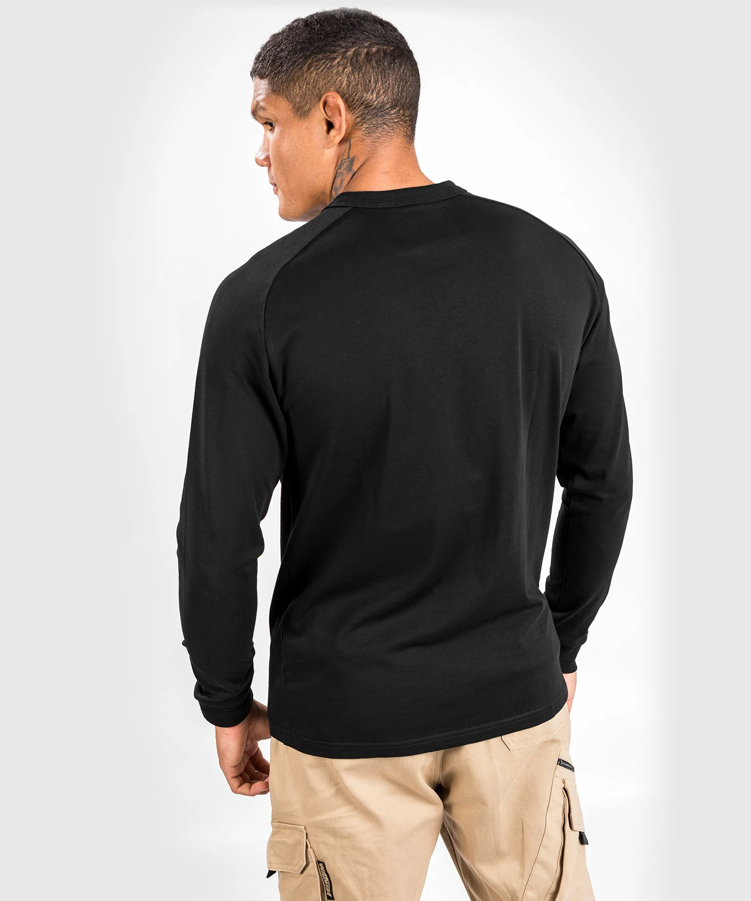 T-shirt Venum Fangs - Manches Longues - Noir - Image 4