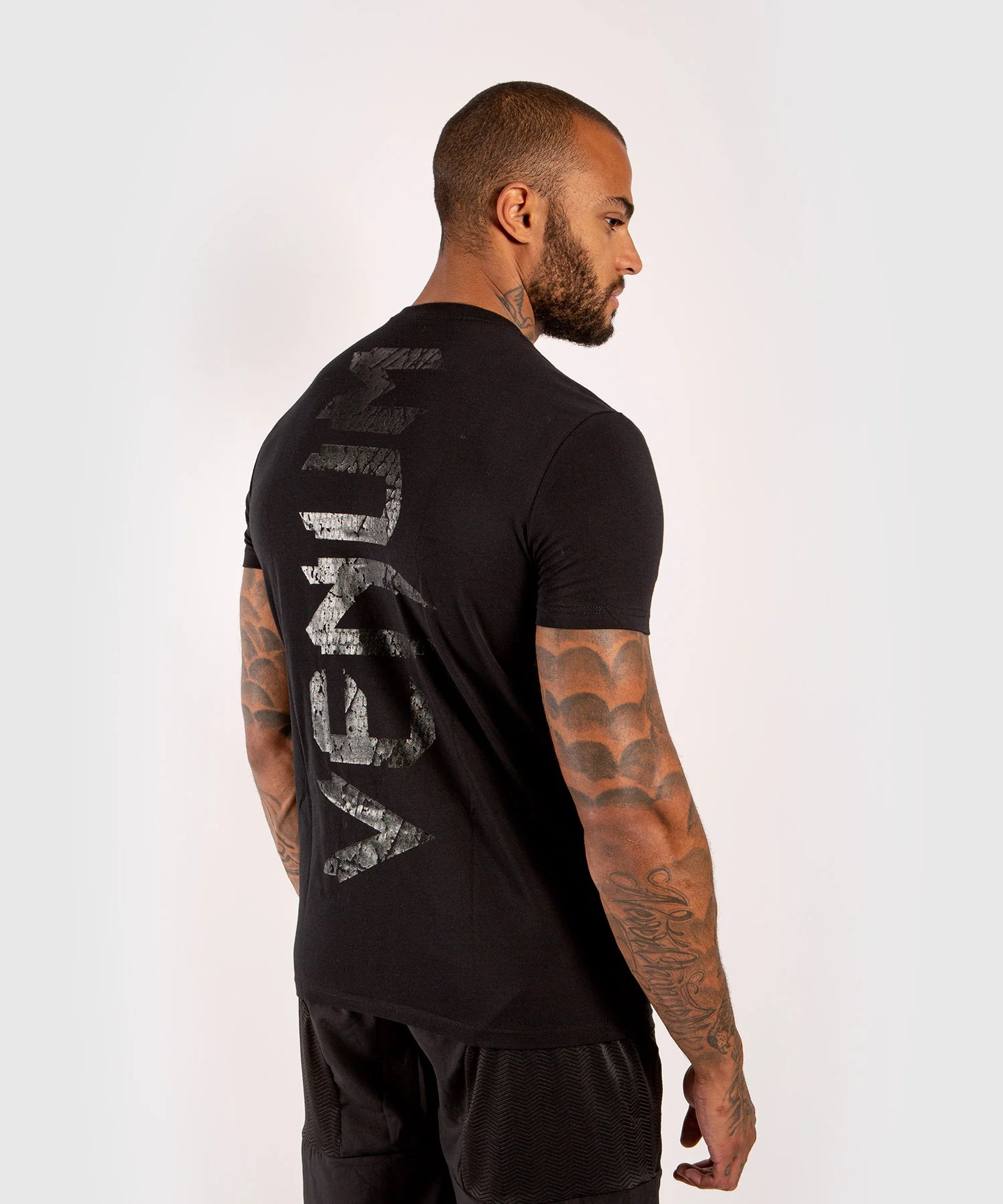 T-shirt Venum Giant - Noir/Noir - Image 3