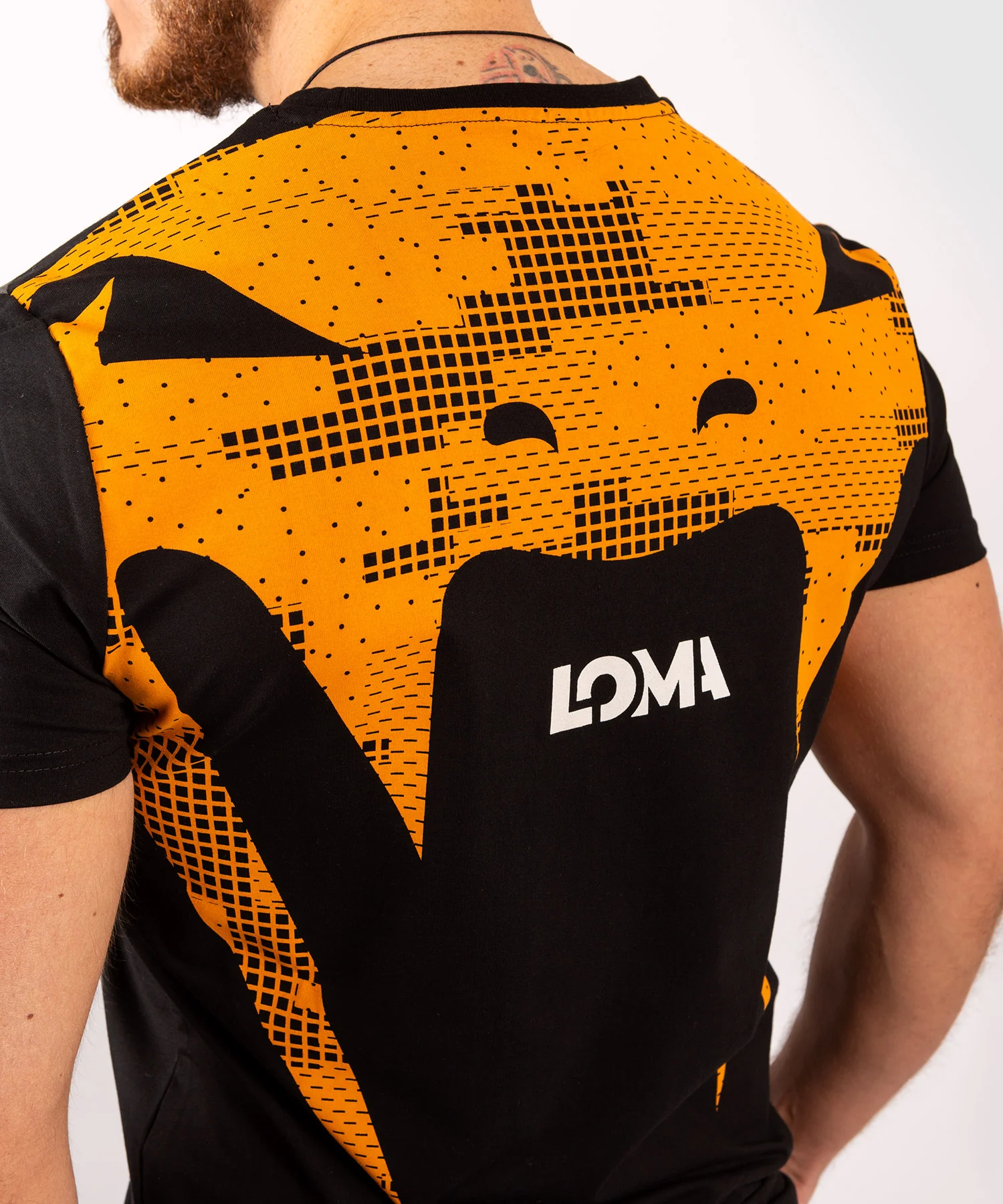 T-Shirt Venum Loma Fight 11/12 - Noir/Orange - Image 6