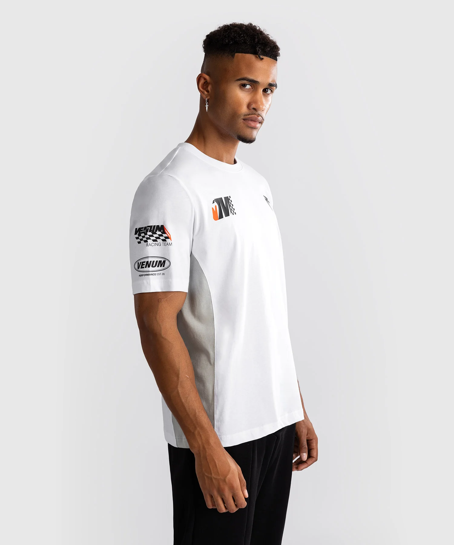 T-Shirt Venum Motorsport - Blanc Neige - Image 4