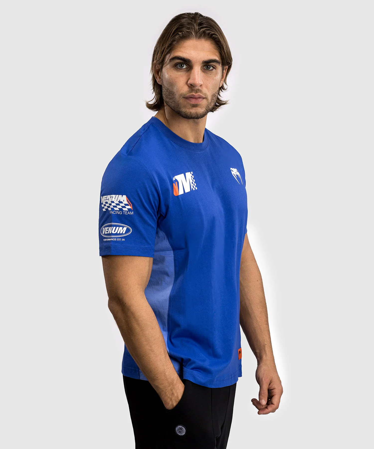 T-Shirt Venum Motorsport - Bleu Royal - Image 3