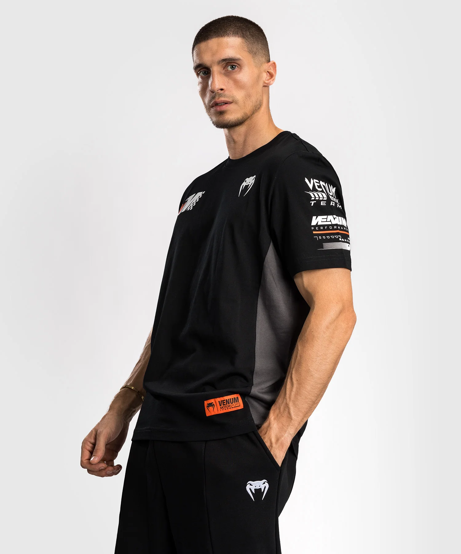 T-Shirt Venum Motorsport - Noir Profond - Image 2