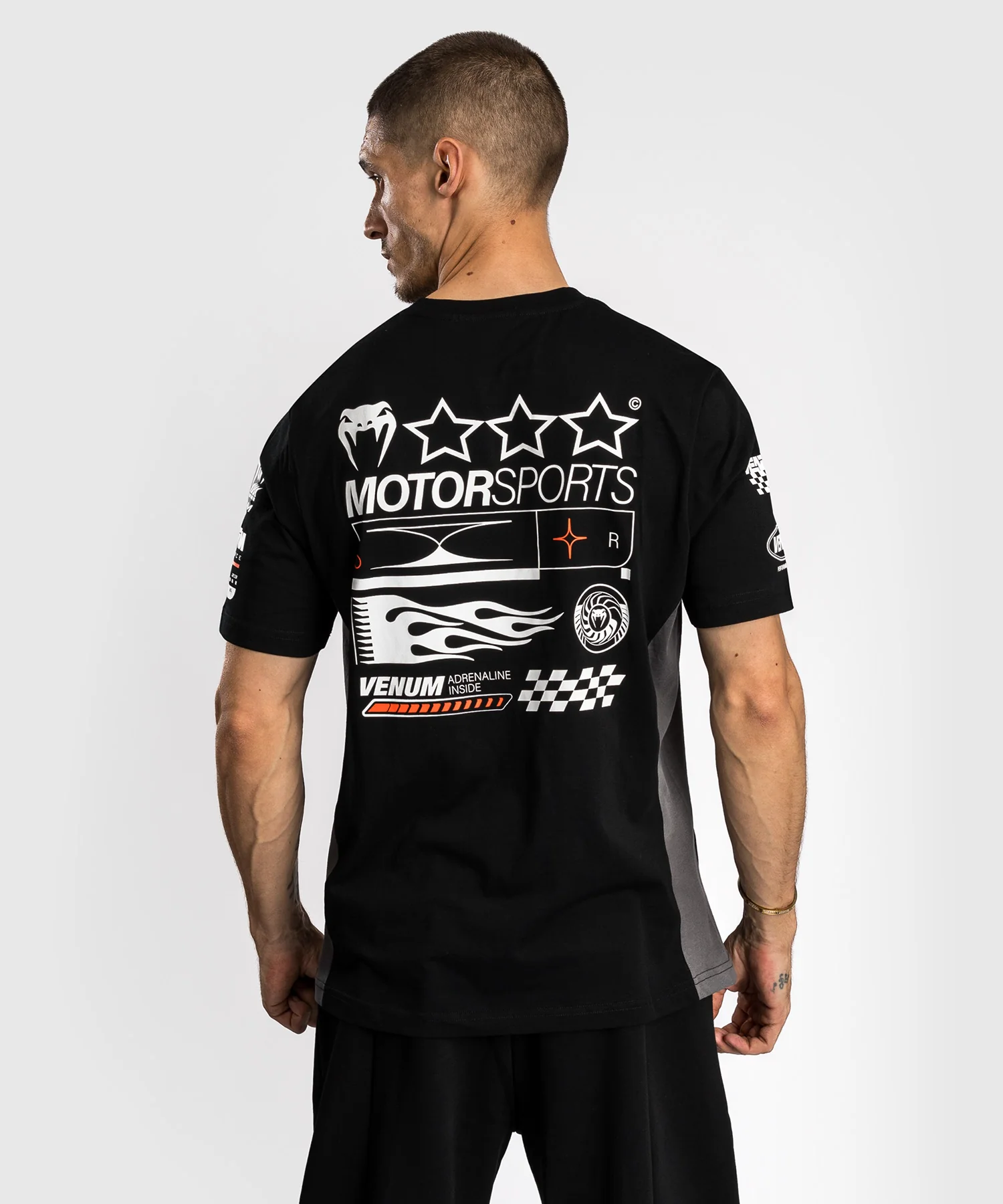 T-Shirt Venum Motorsport - Noir Profond - Image 3