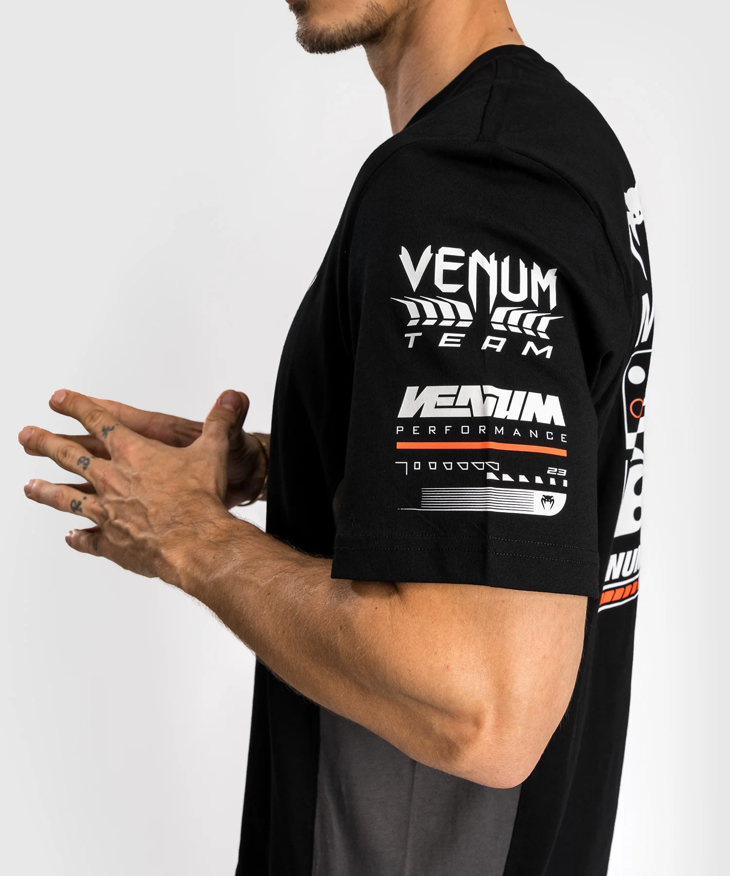 T-Shirt Venum Motorsport - Noir Profond - Image 6