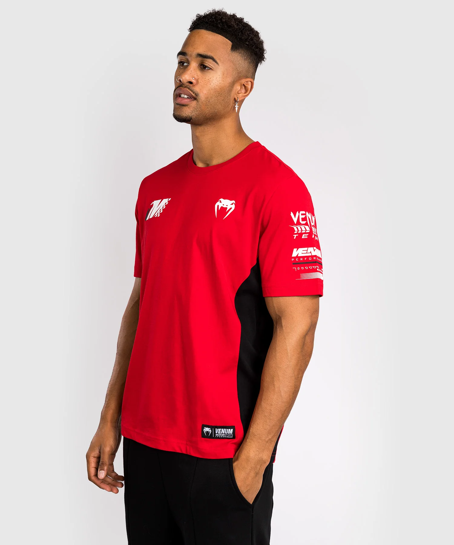 T-Shirt Venum Motorsport - Rouge Vif - Image 2