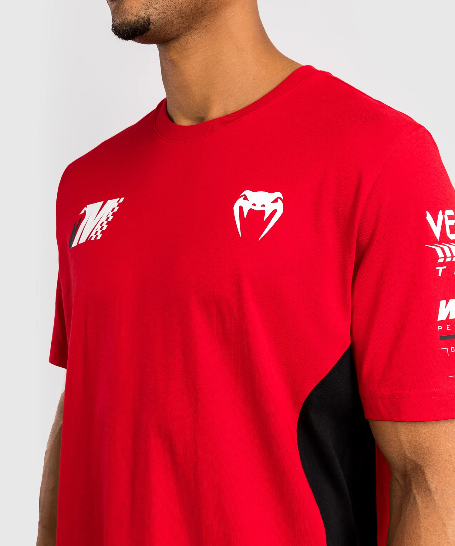 T-Shirt Venum Motorsport - Rouge Vif - Image 4