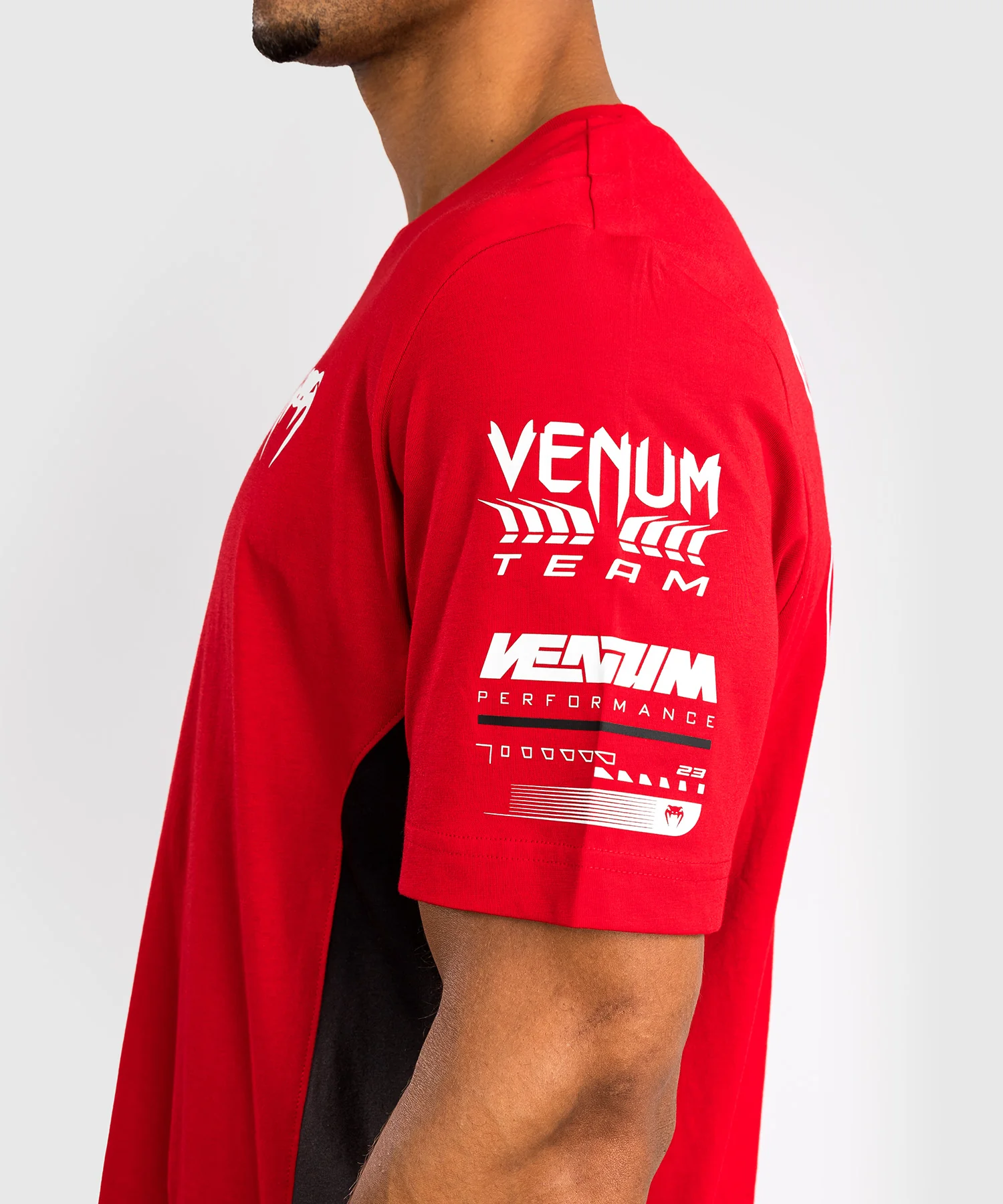 T-Shirt Venum Motorsport - Rouge Vif - Image 5