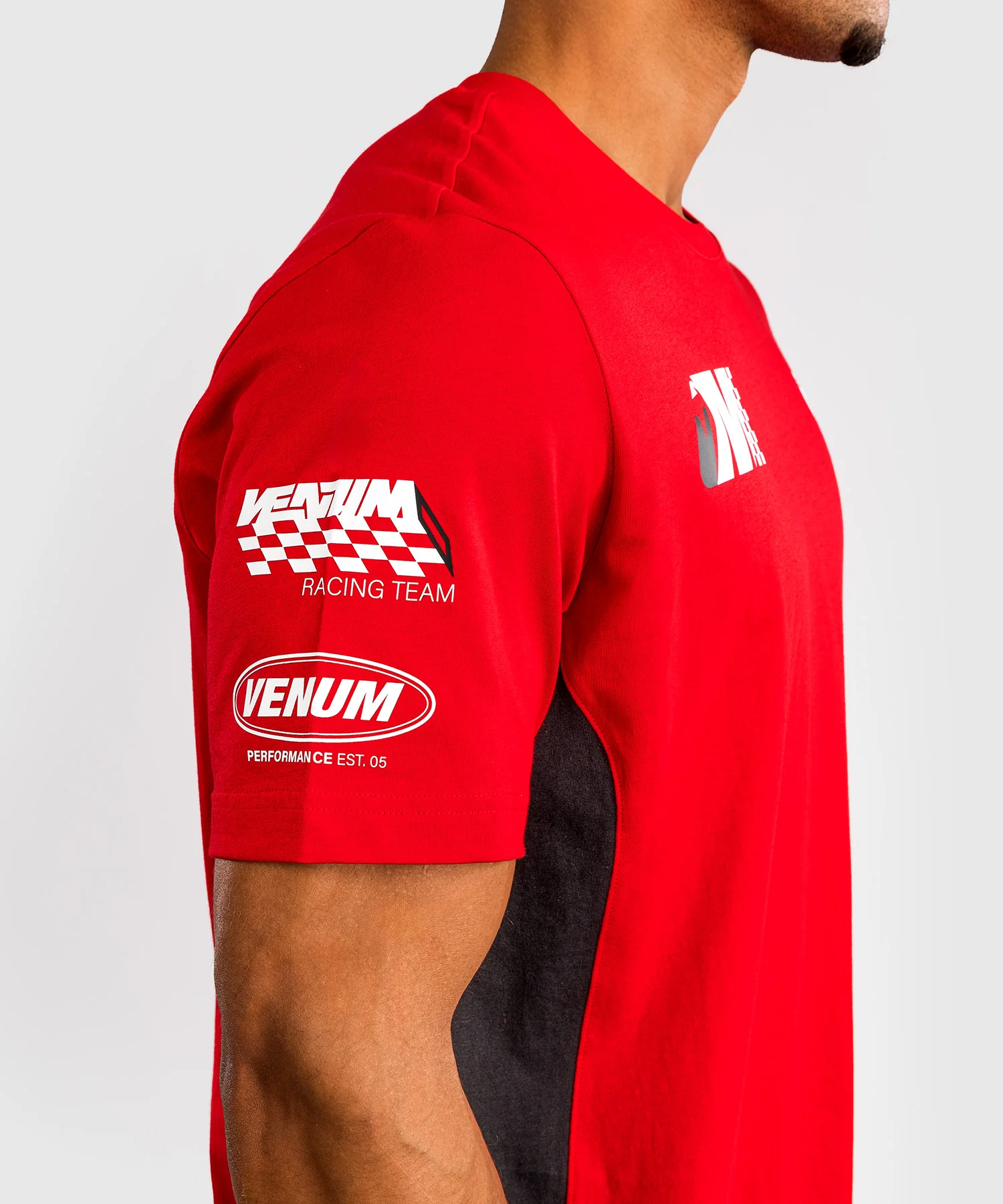T-Shirt Venum Motorsport - Rouge Vif - Image 6