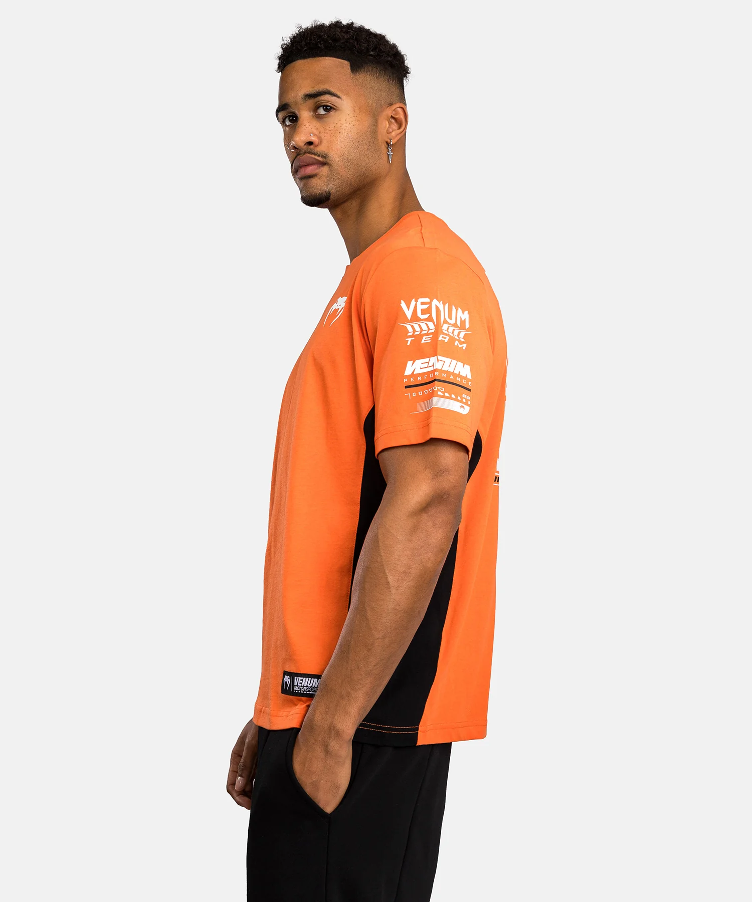 T-Shirt Venum Motorsport - Mandarine - Image 4