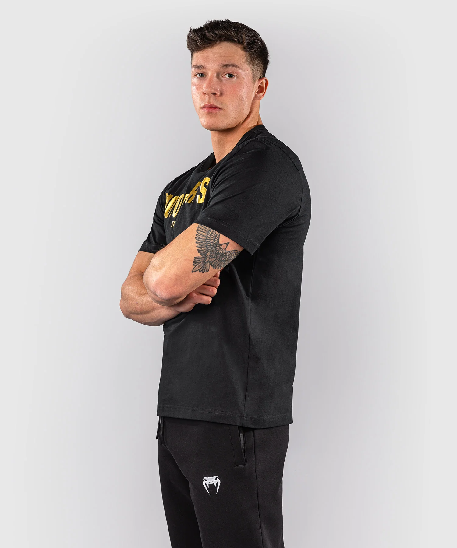 T-shirt Venum Motorsports VT – Noir/Or - Image 2