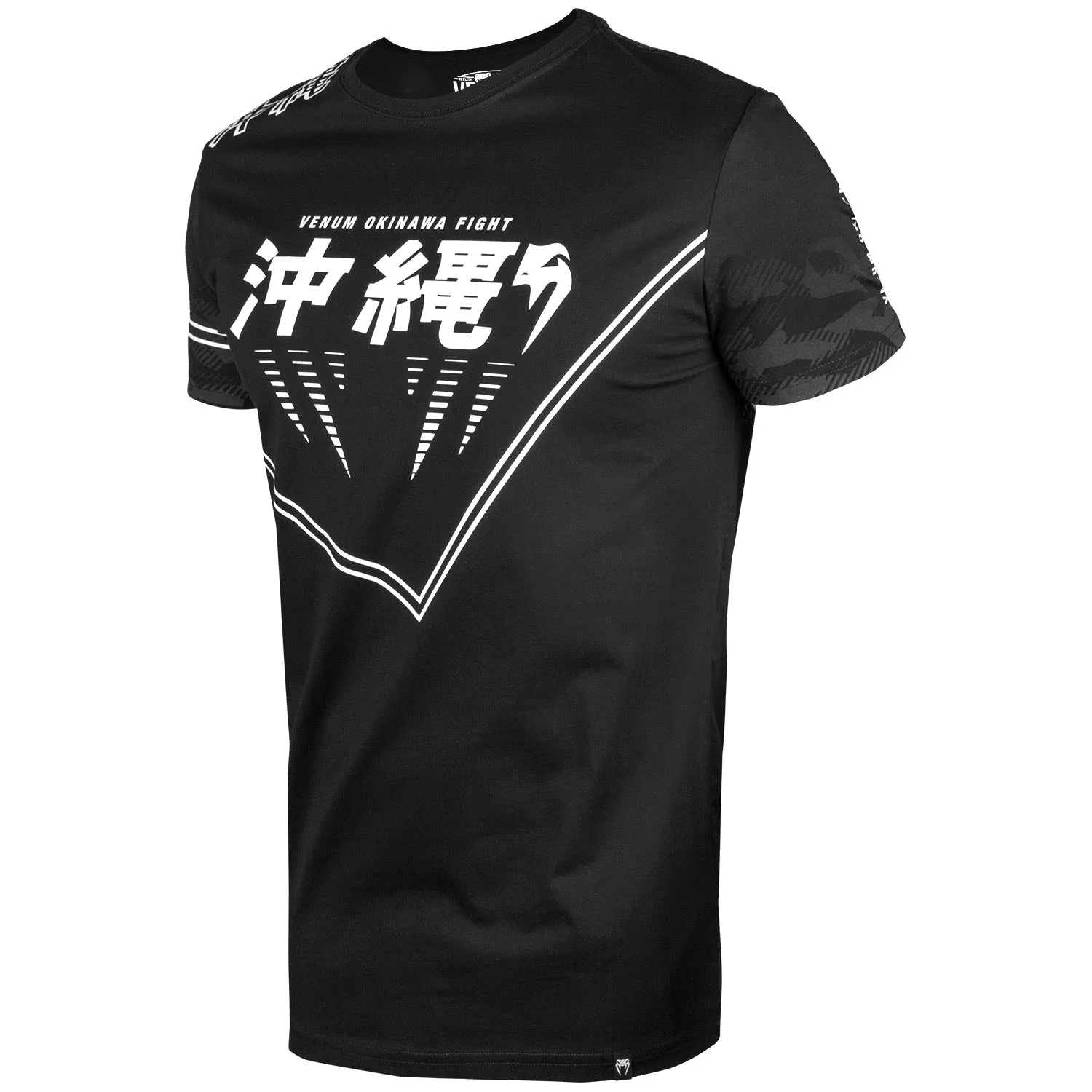 T-shirt Venum Okinawa 2.0 - Noir/Blanc - Image 2