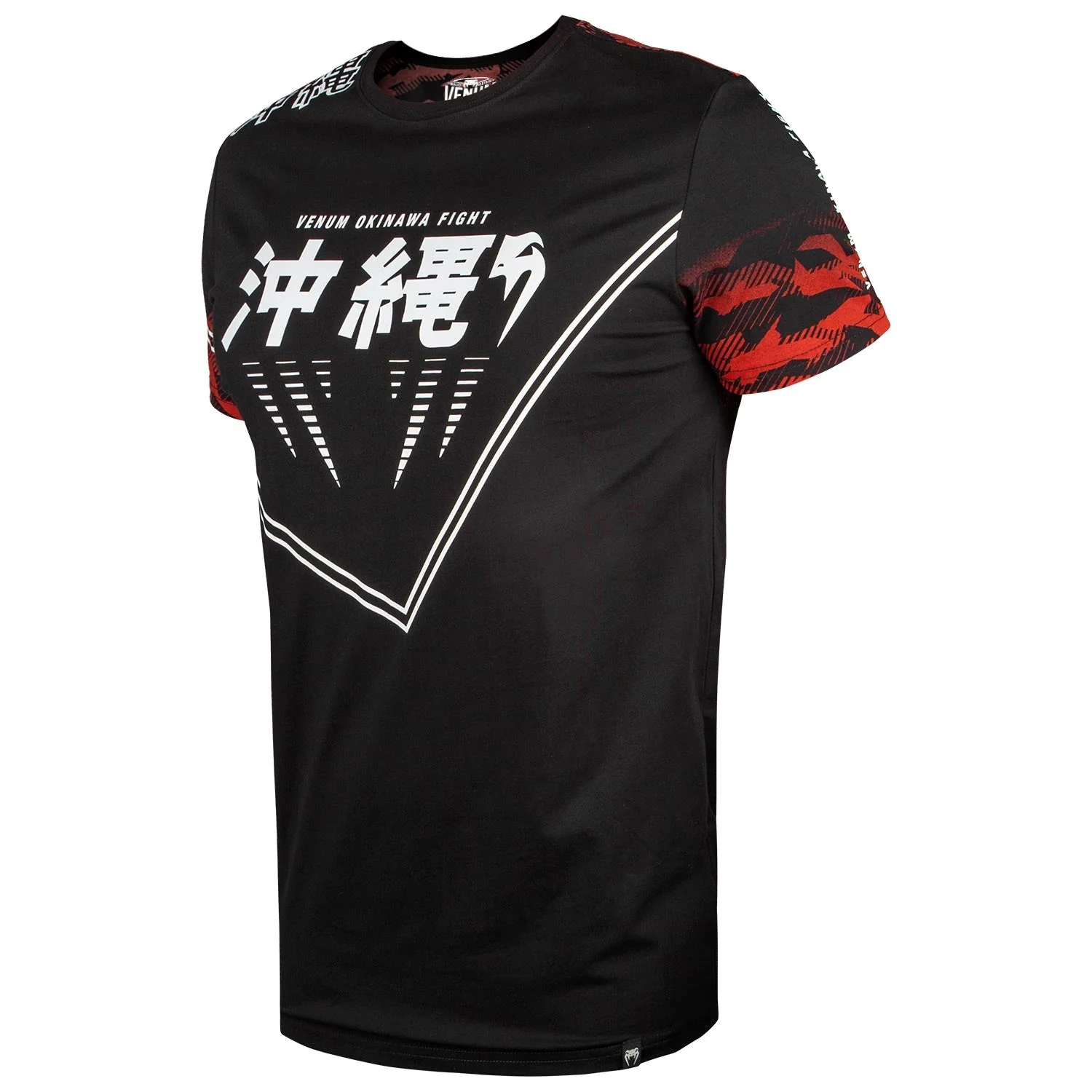 T-shirt Venum Okinawa 2.0 - Noir/Blanc-Rouge - Image 2