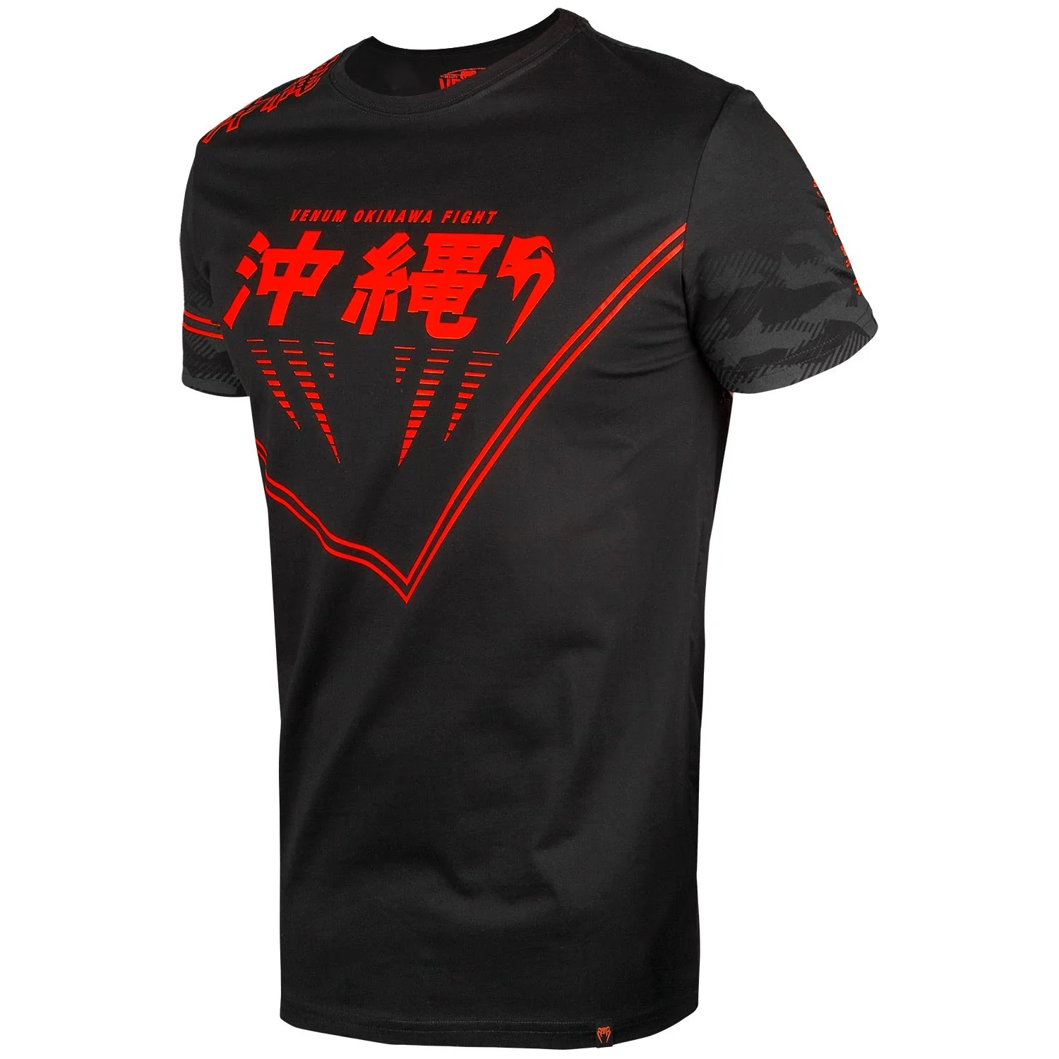 T-shirt Venum Okinawa 2.0 - Noir/Rouge - Exclusivité - Image 2