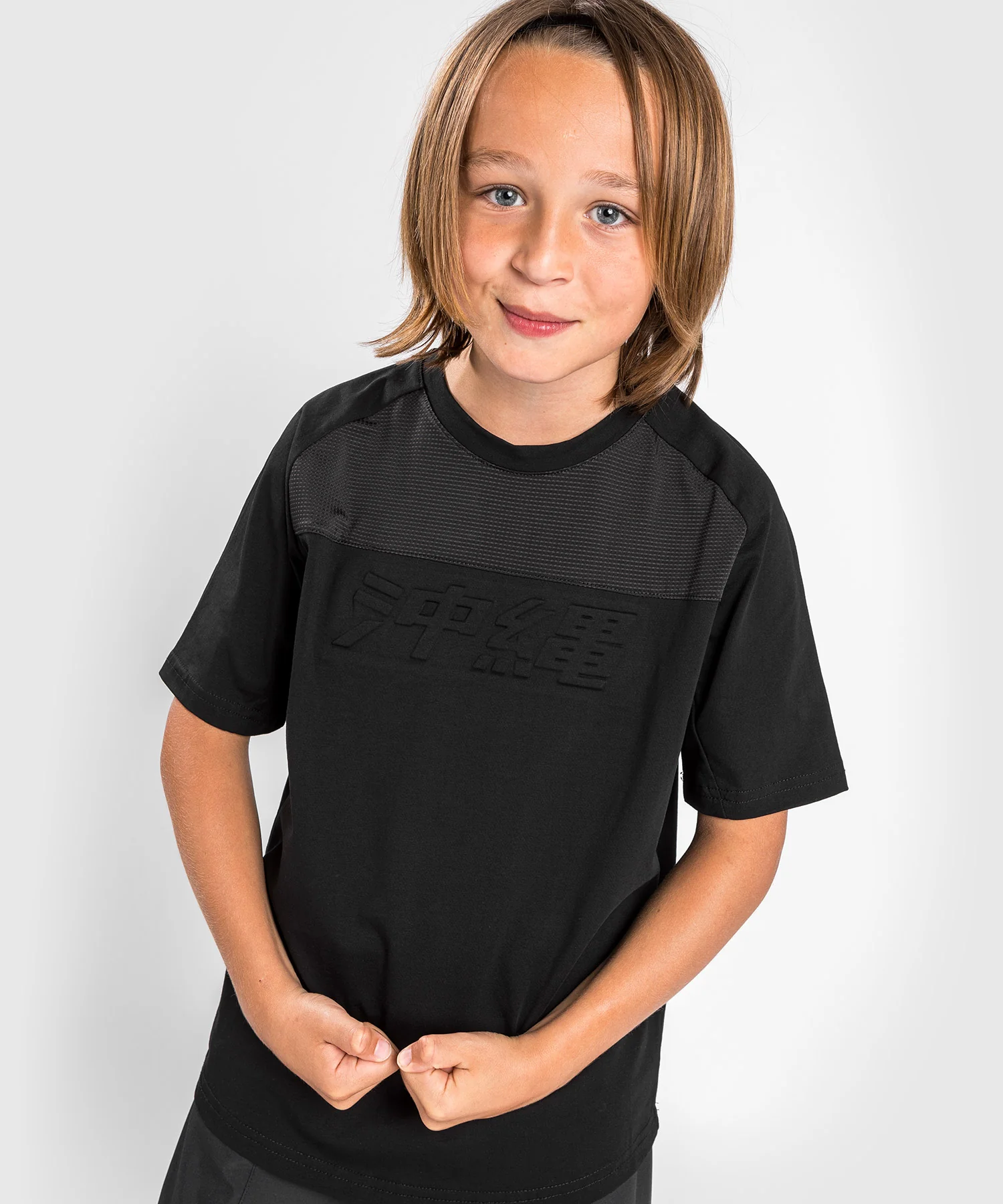 T-shirt Venum Okinawa 3.0 - Pour Enfants - Noir/Rouge - Image 3