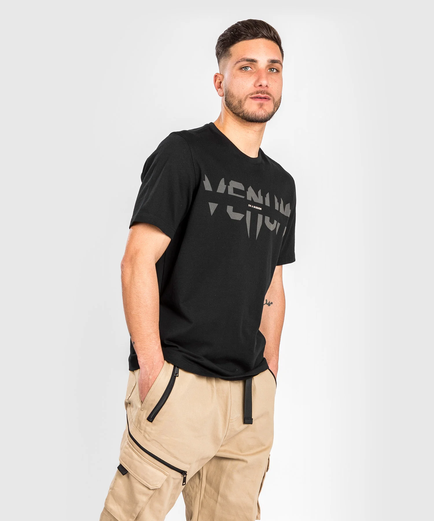 T-shirt Venum On a Mission - Regular Fit - Noir - Image 3