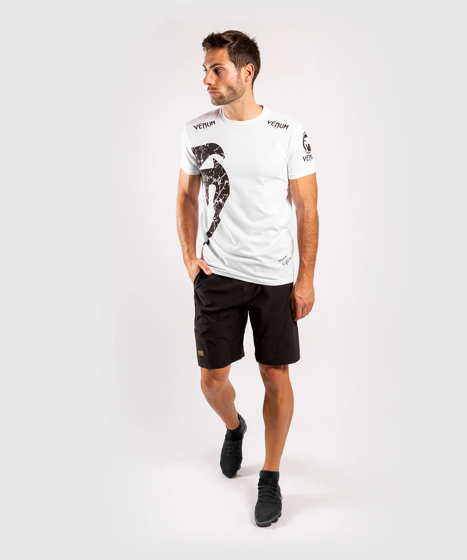 T-shirt Venum Original Giant - Blanc - Image 6