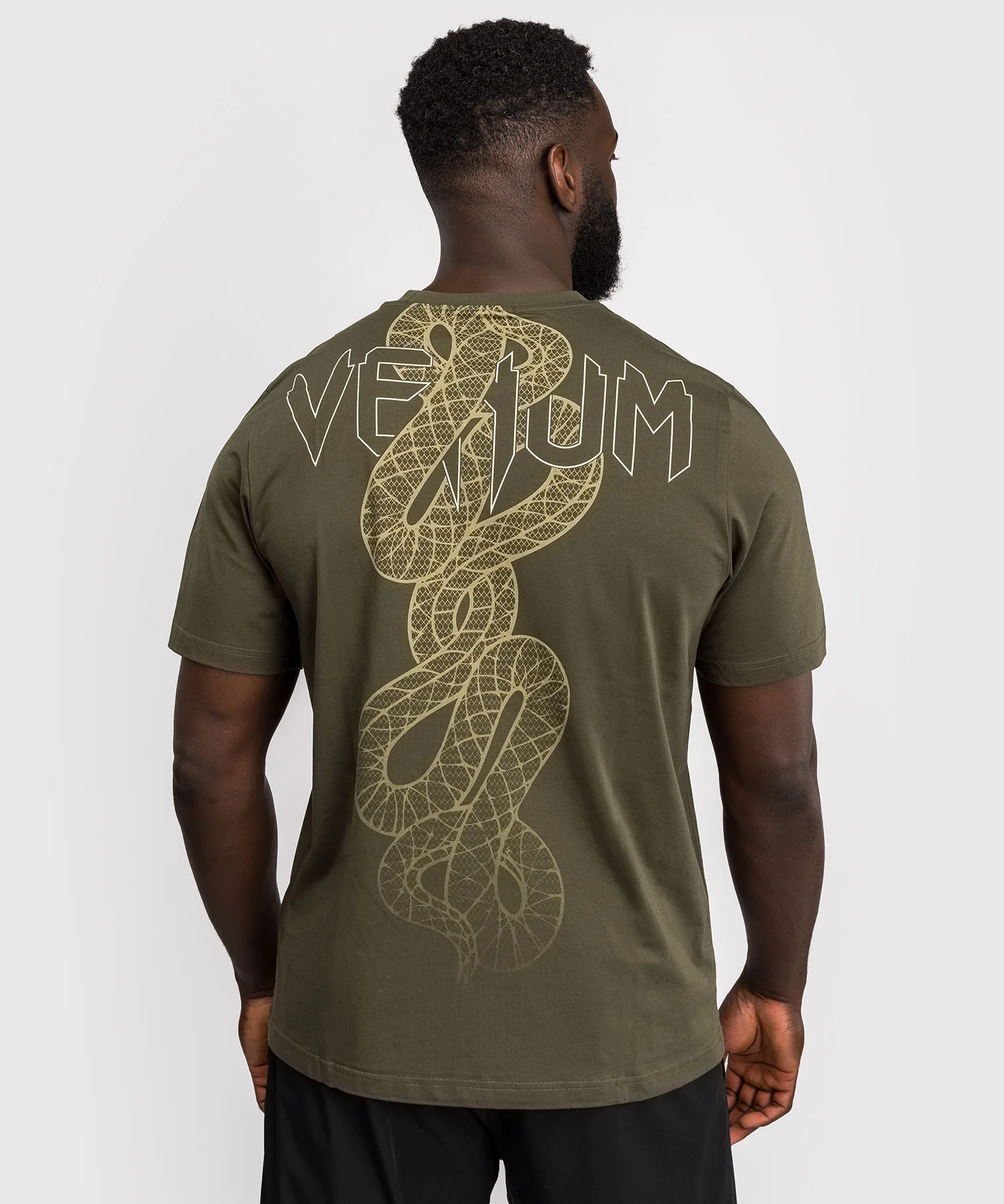 T-shirt Venum Serpenti – Kaki/Bronze/Ivoire